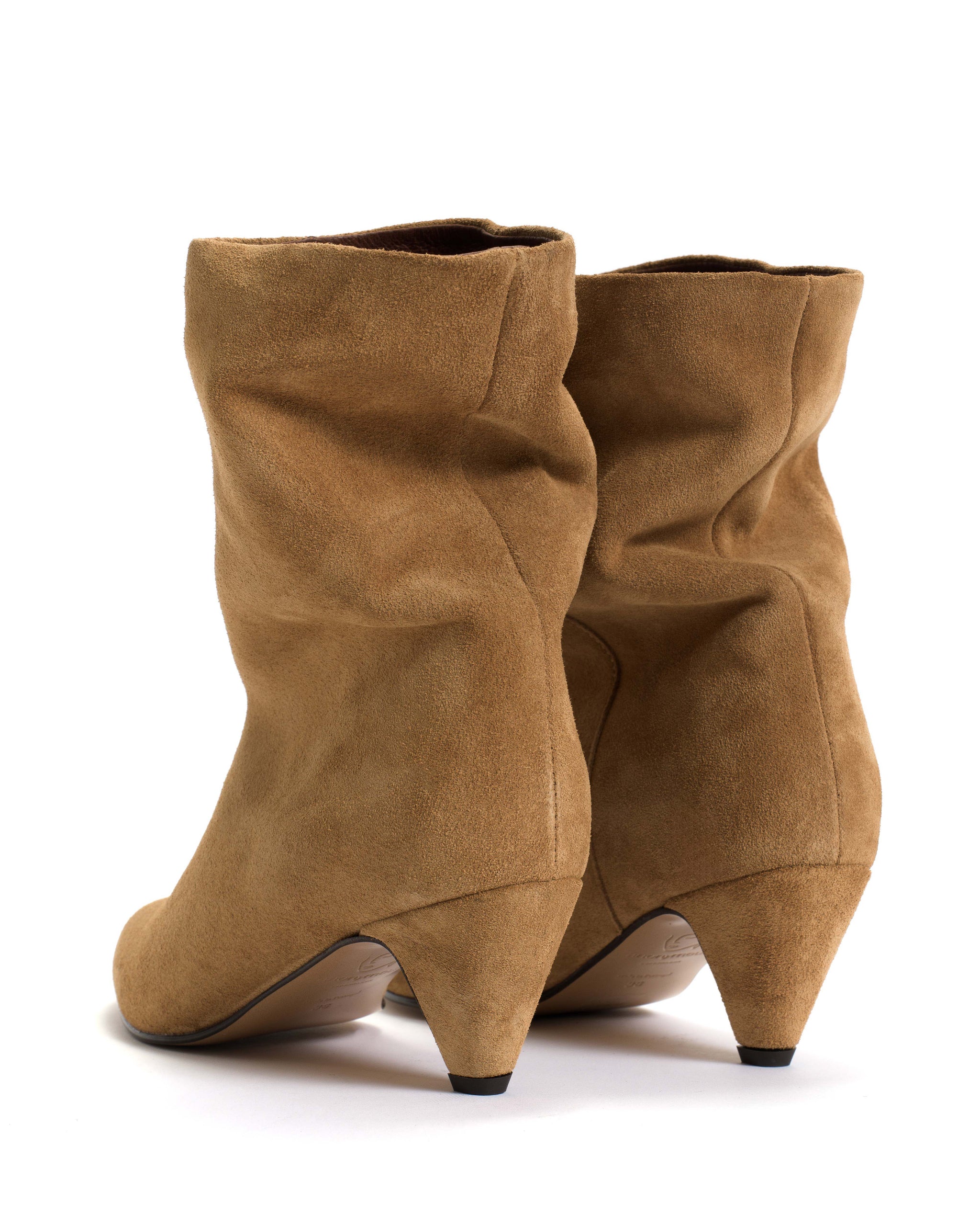 Vully 50 stiletto calf suede cinnamon - Anonymous Copenhagen