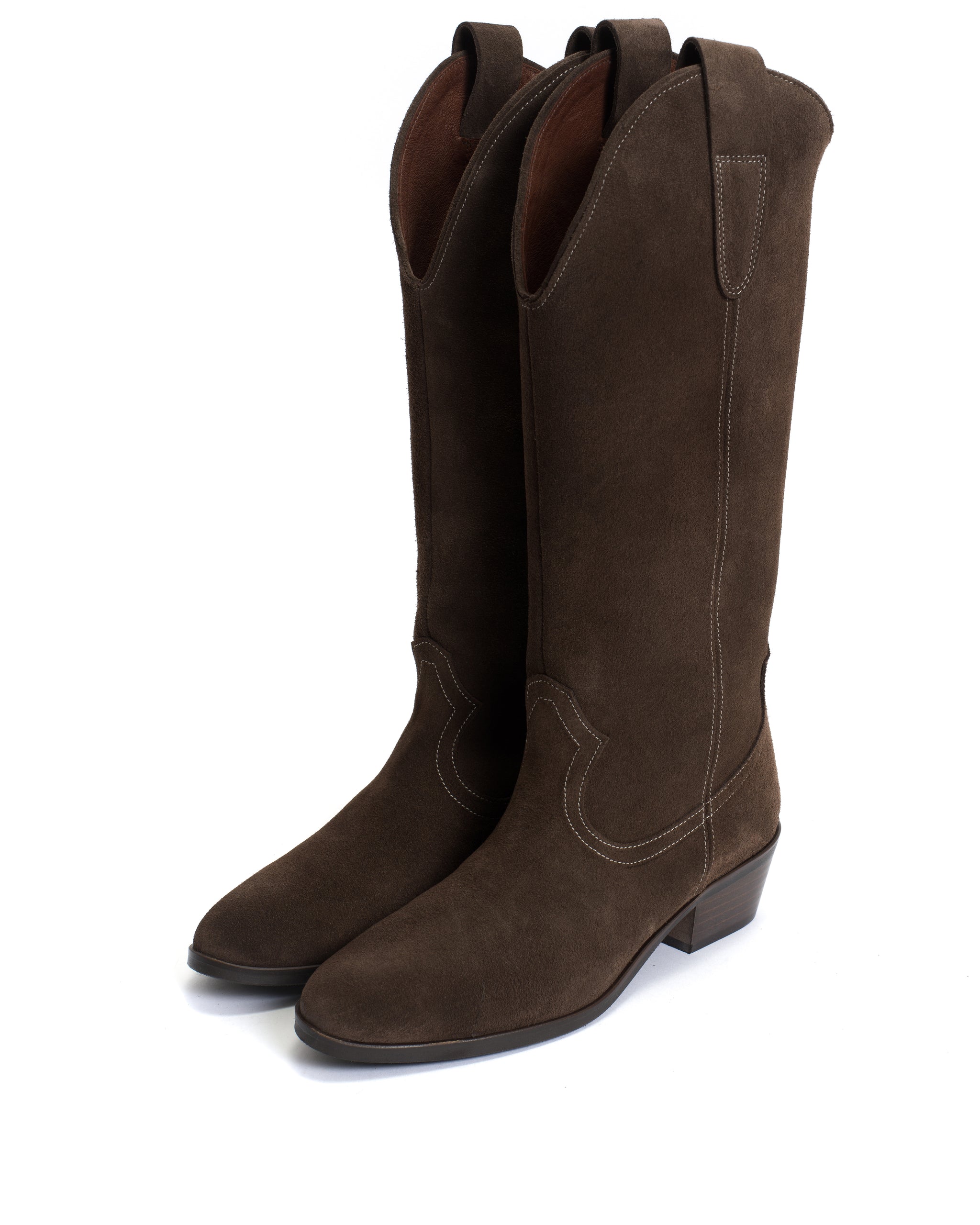 Kanaya 35 Calf suede Coffee brown - Anonymous Copenhagen