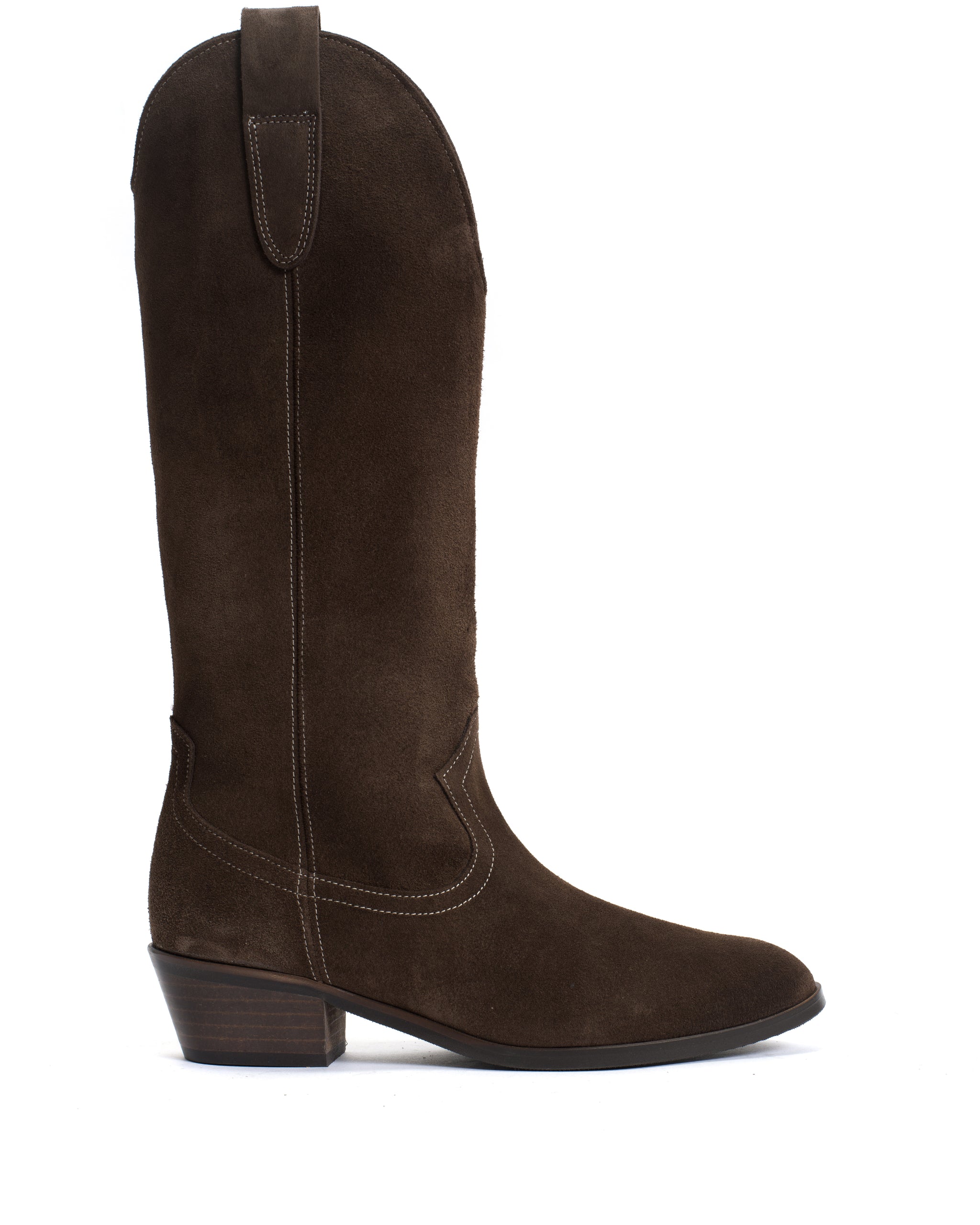 Kanaya 35 Calf suede Coffee brown - Anonymous Copenhagen