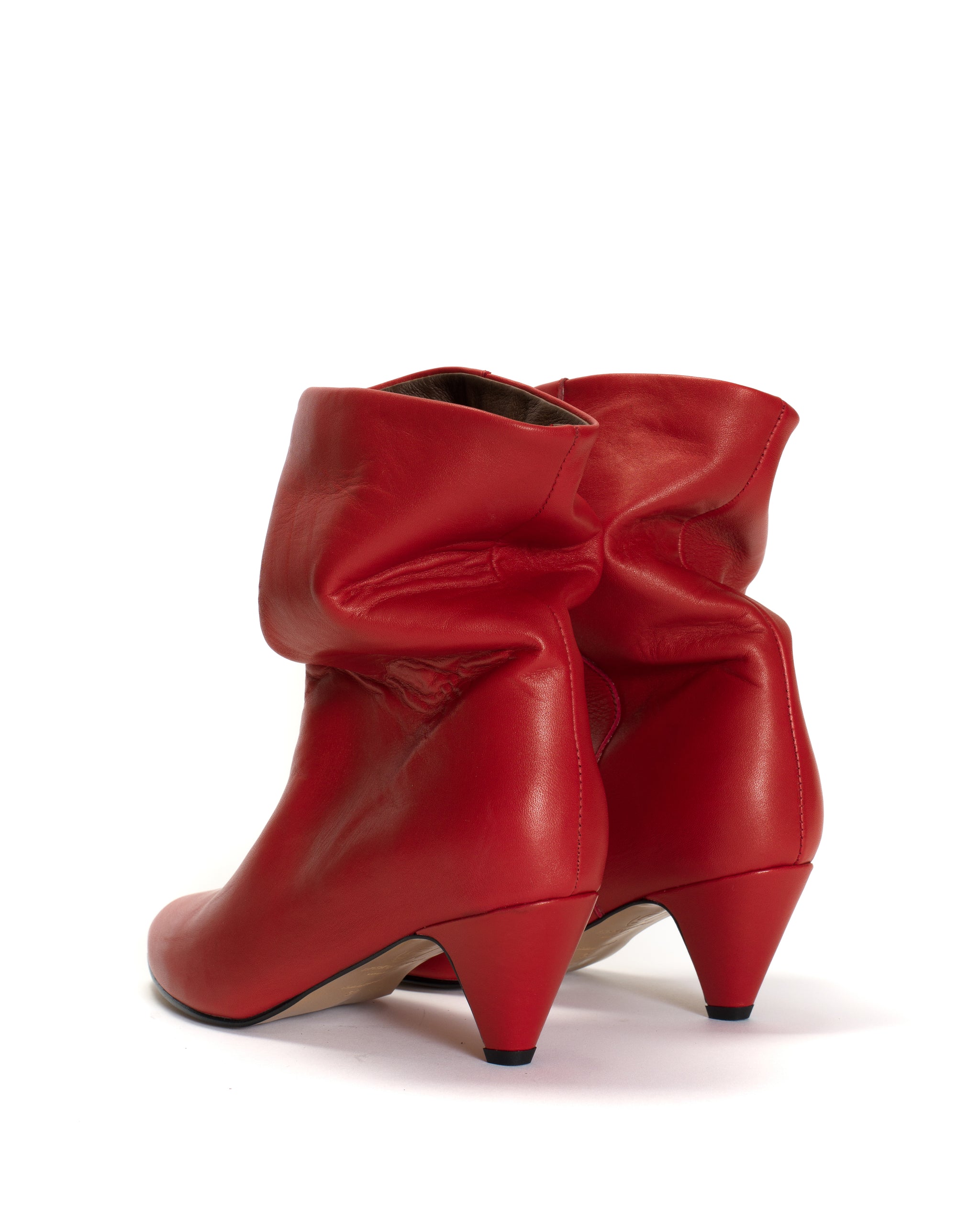 Vully 50 stiletto Soft calf Ruby red - Anonymous Copenhagen