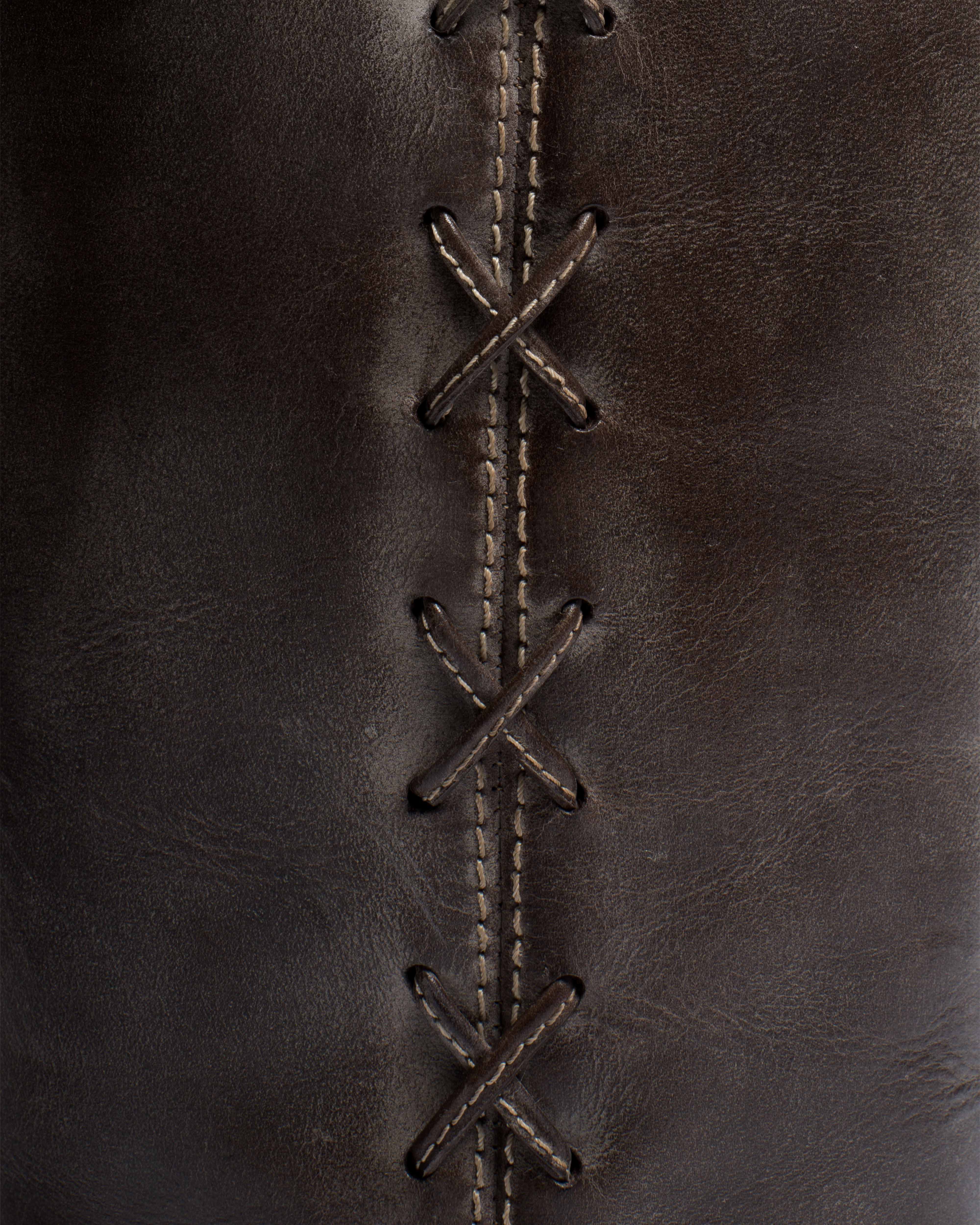 Dico Ann Side laces Escovado Dark brown