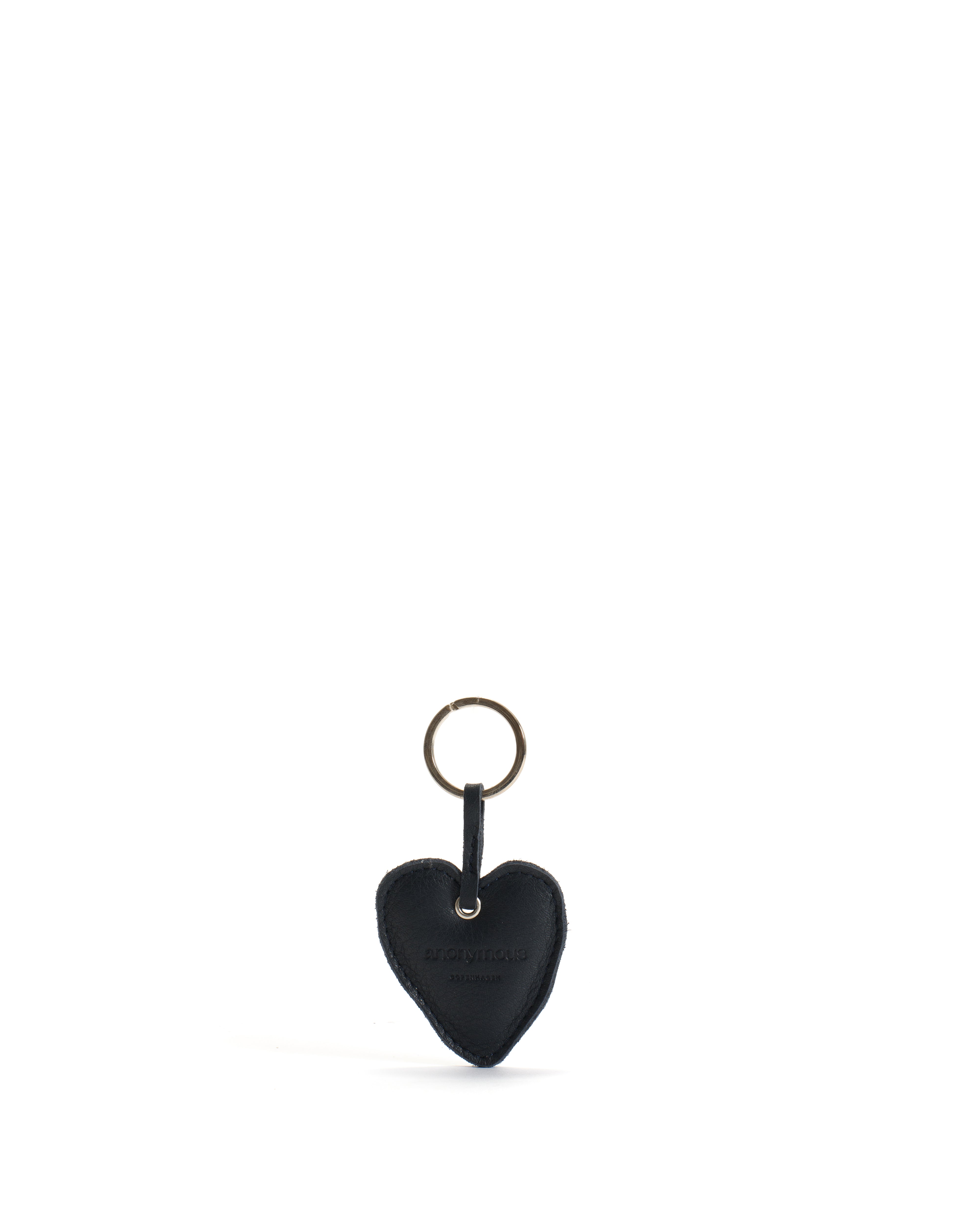 Heart keyring Shiny lamb Dark blue