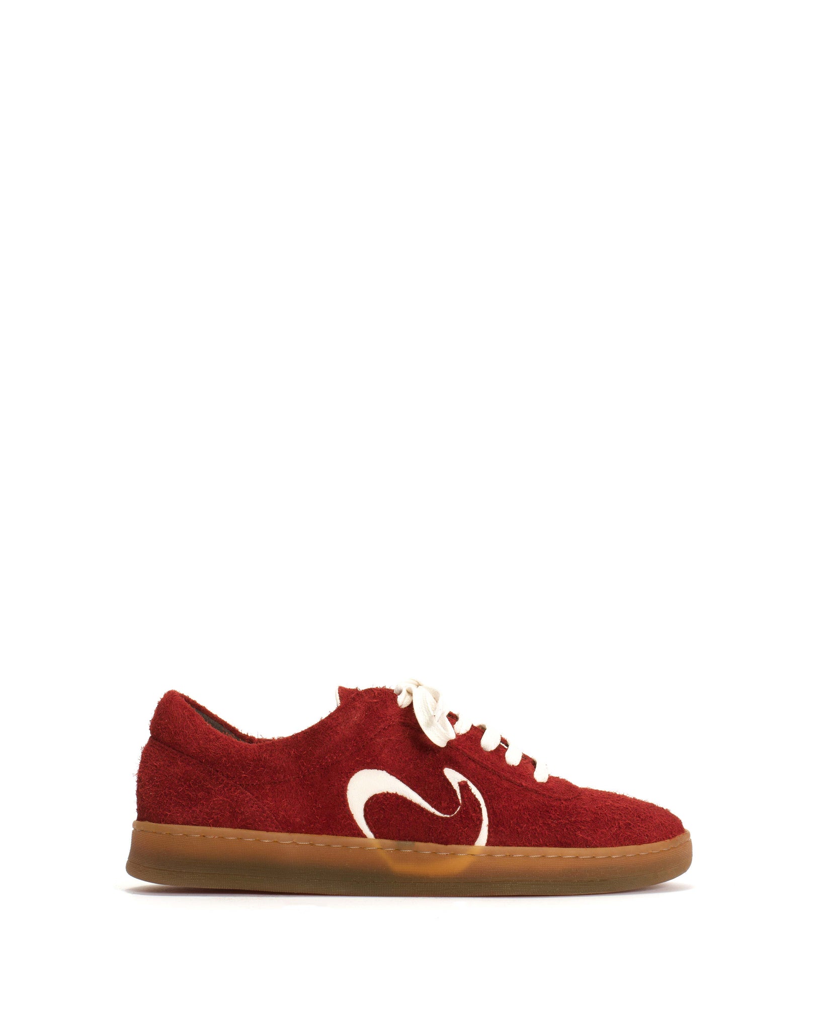 Blaire Plushed calf suede Ruby red - Anonymous Copenhagen