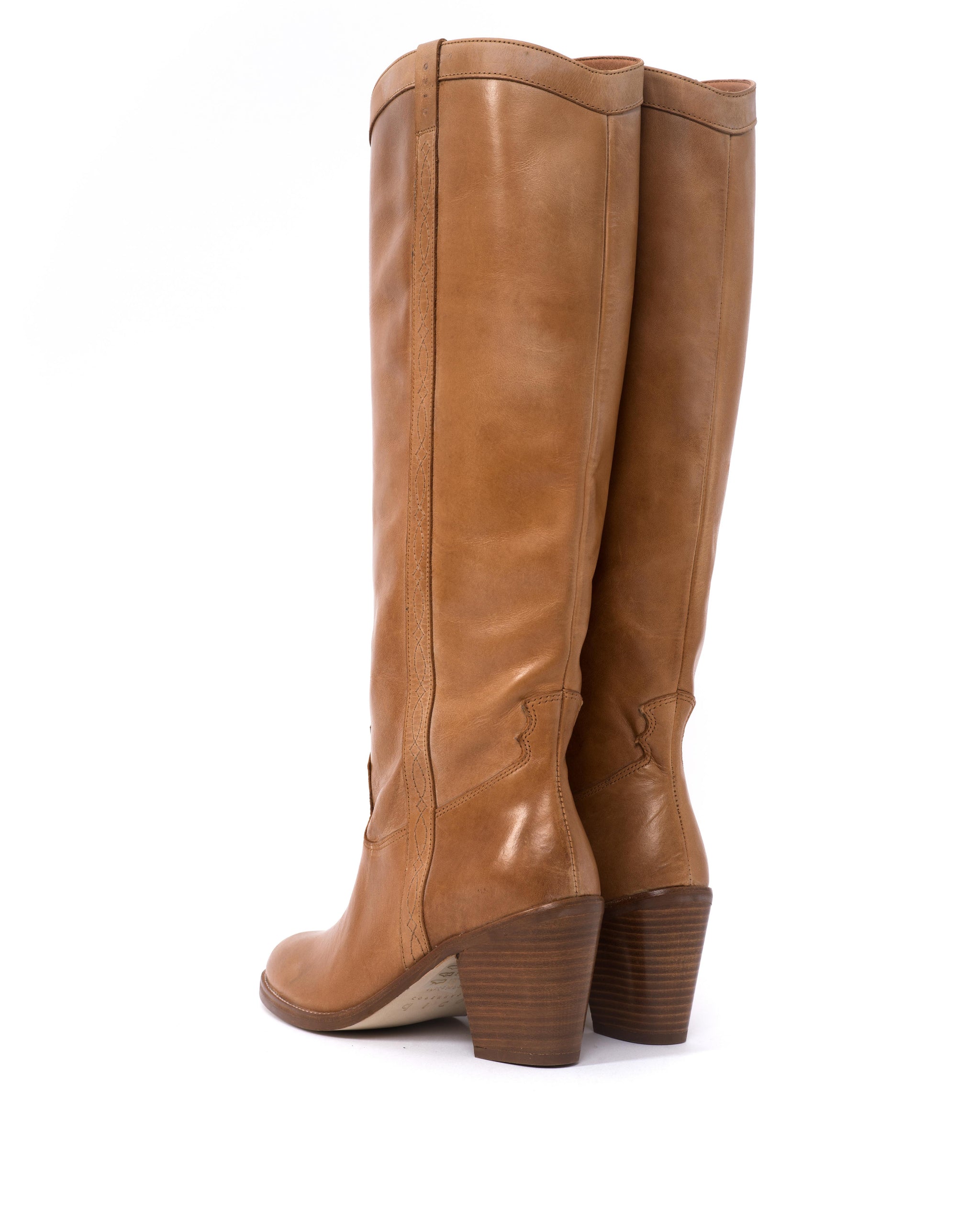 Dico Claire Escovado Dark Tan - Dico Copenhagen: High shaft boots