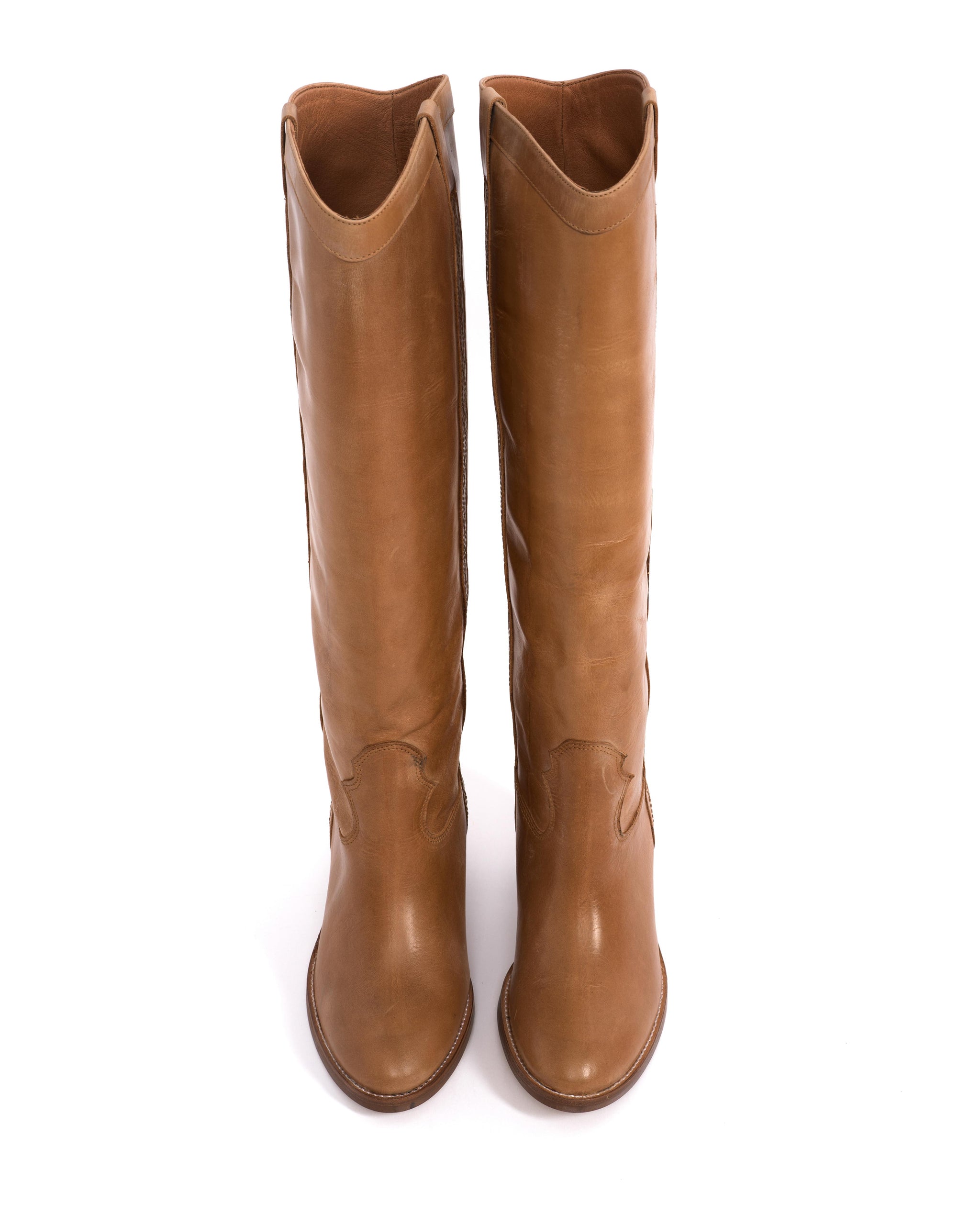 Dico Claire Escovado Dark Tan - Dico Copenhagen: High shaft boots