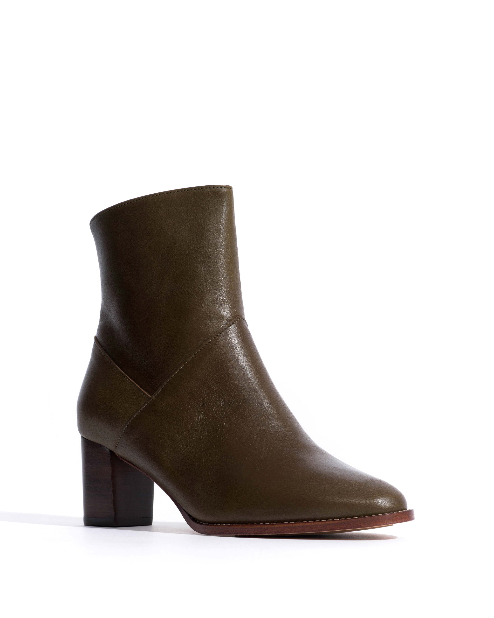 Cashmay 55 Vegetal soft calf Forrest green - Anonymous Copenhagen Ankle boots