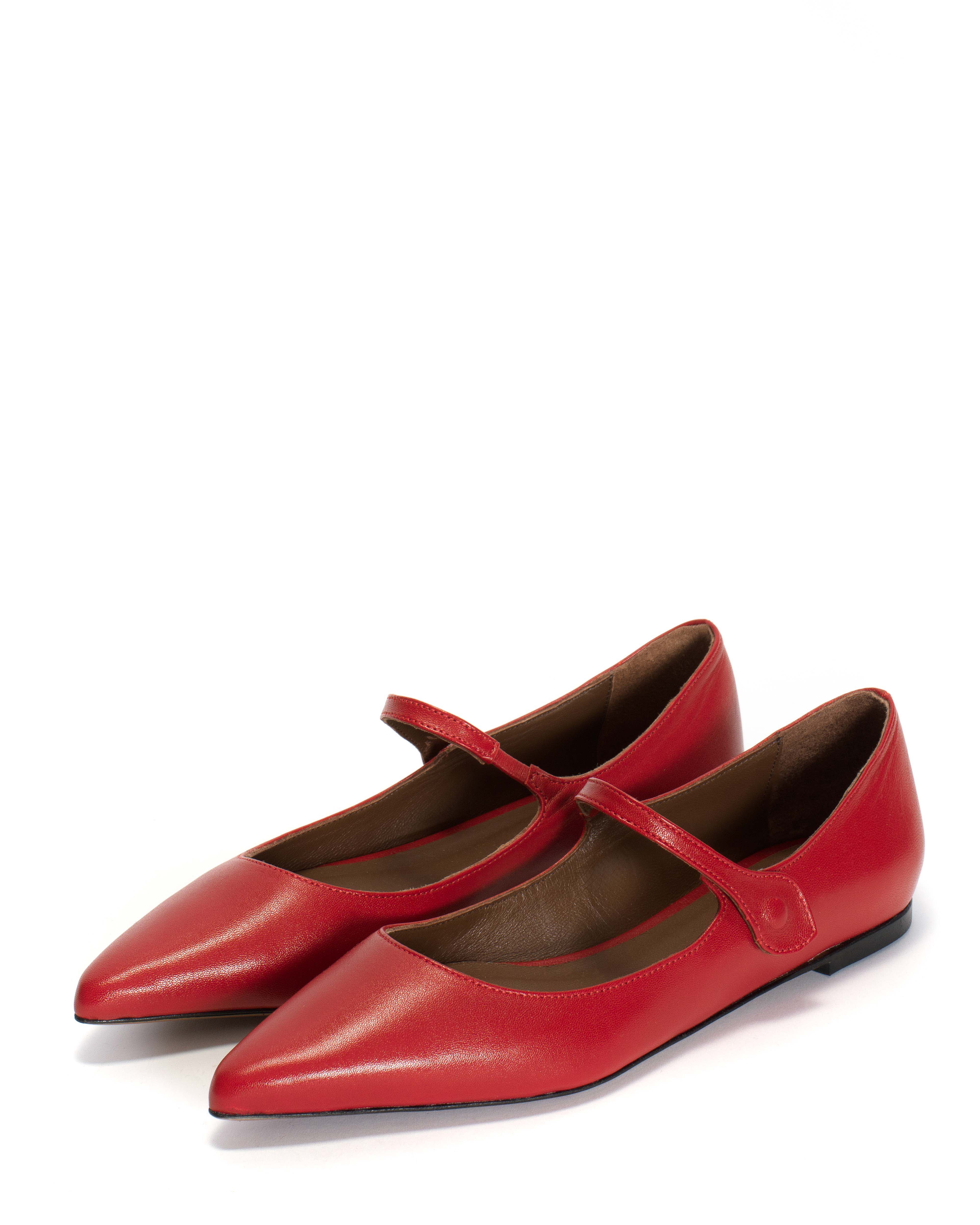 Fifi Shiny lamb Ruby red