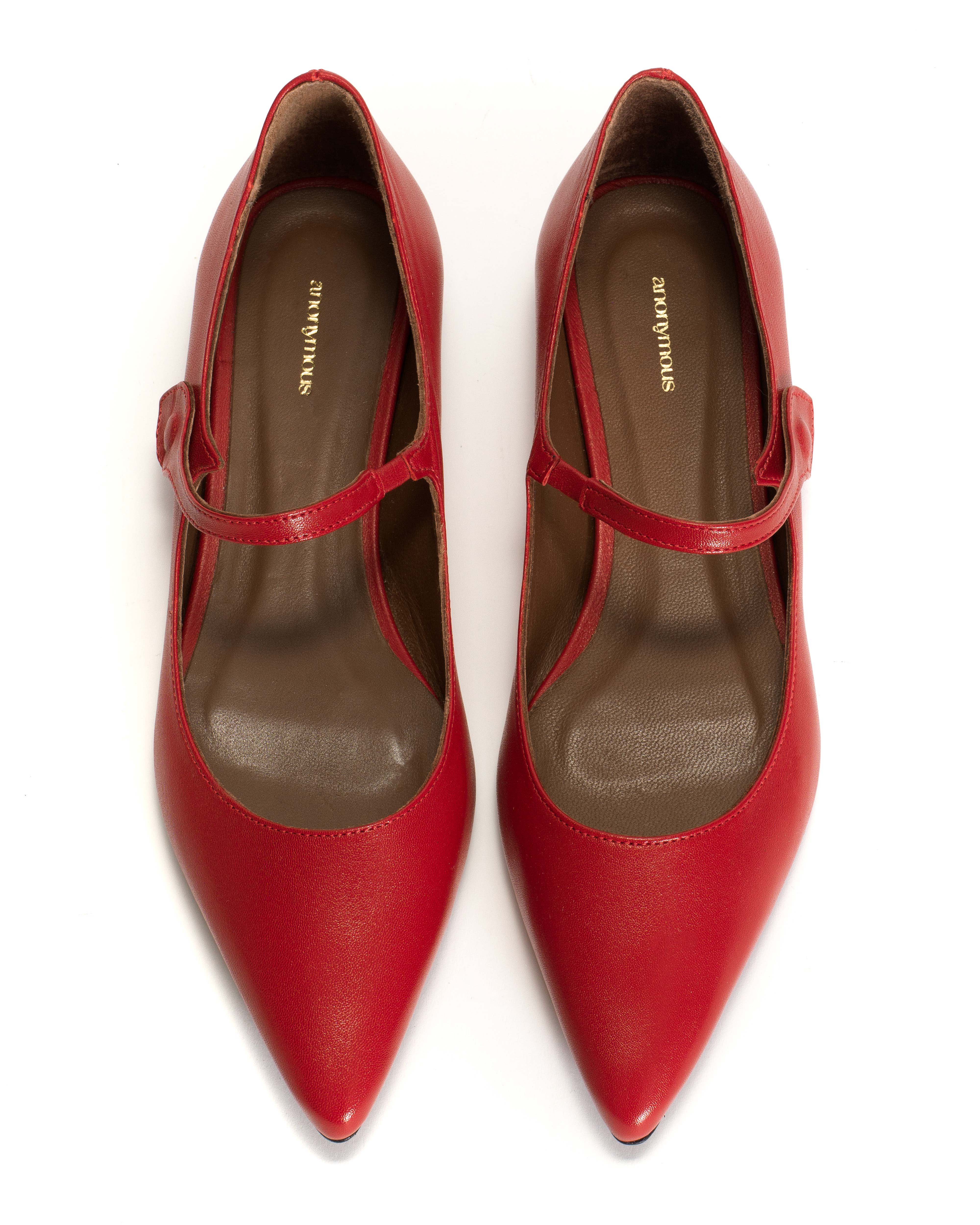 Fifi Shiny lamb Ruby red