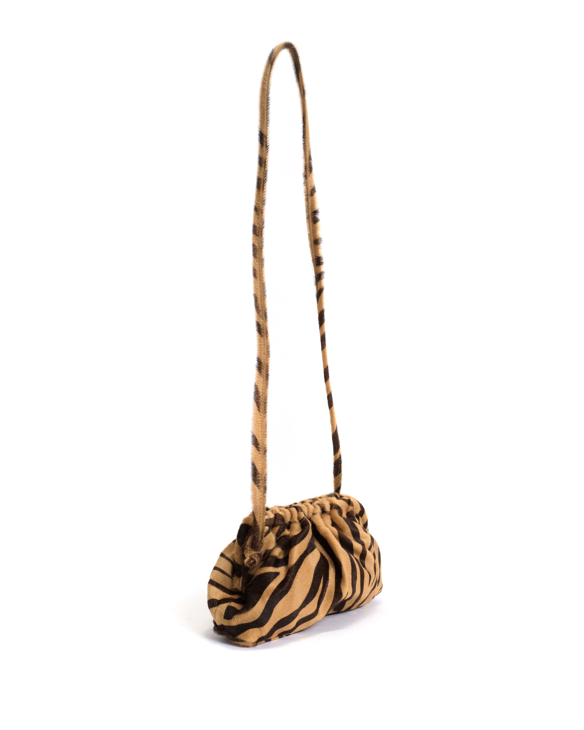 Hally grand cloud bag Calf hair Tiger - Anonymous Copenhagen