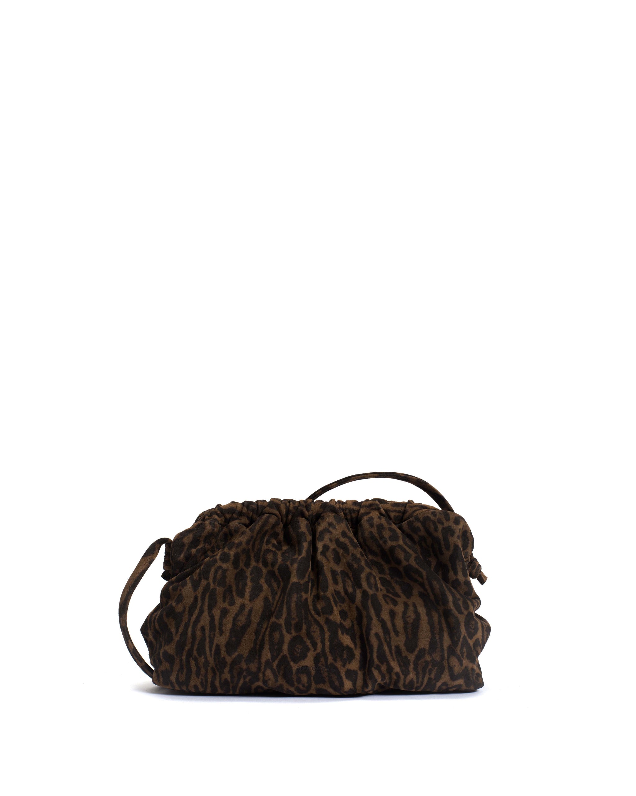 Hally grand cloud bag Calf suede print Jaguar - Anonymous Copenhagen
