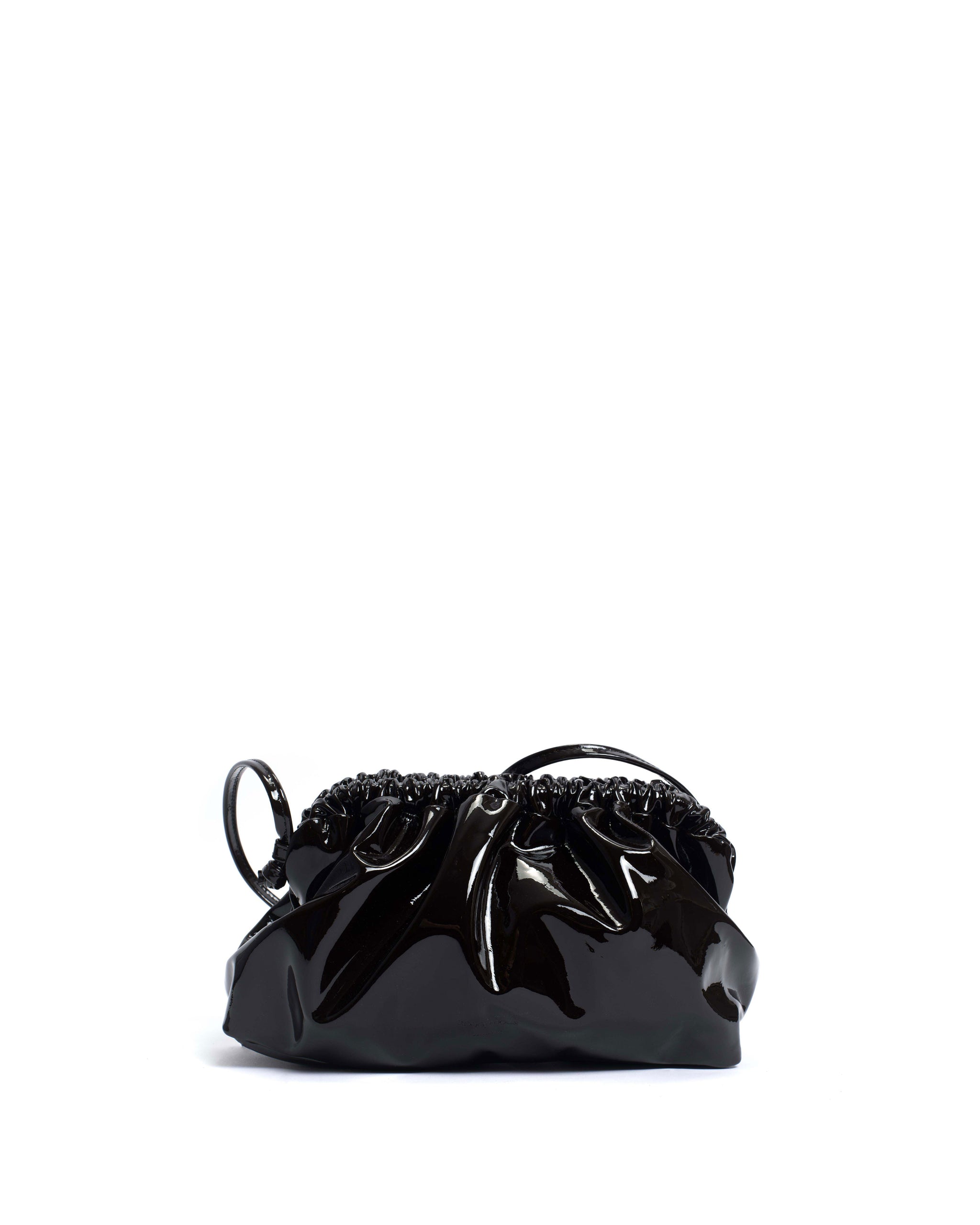 Hally grand cloud bag Polished soft calf Black - Anonymous Copenhagen