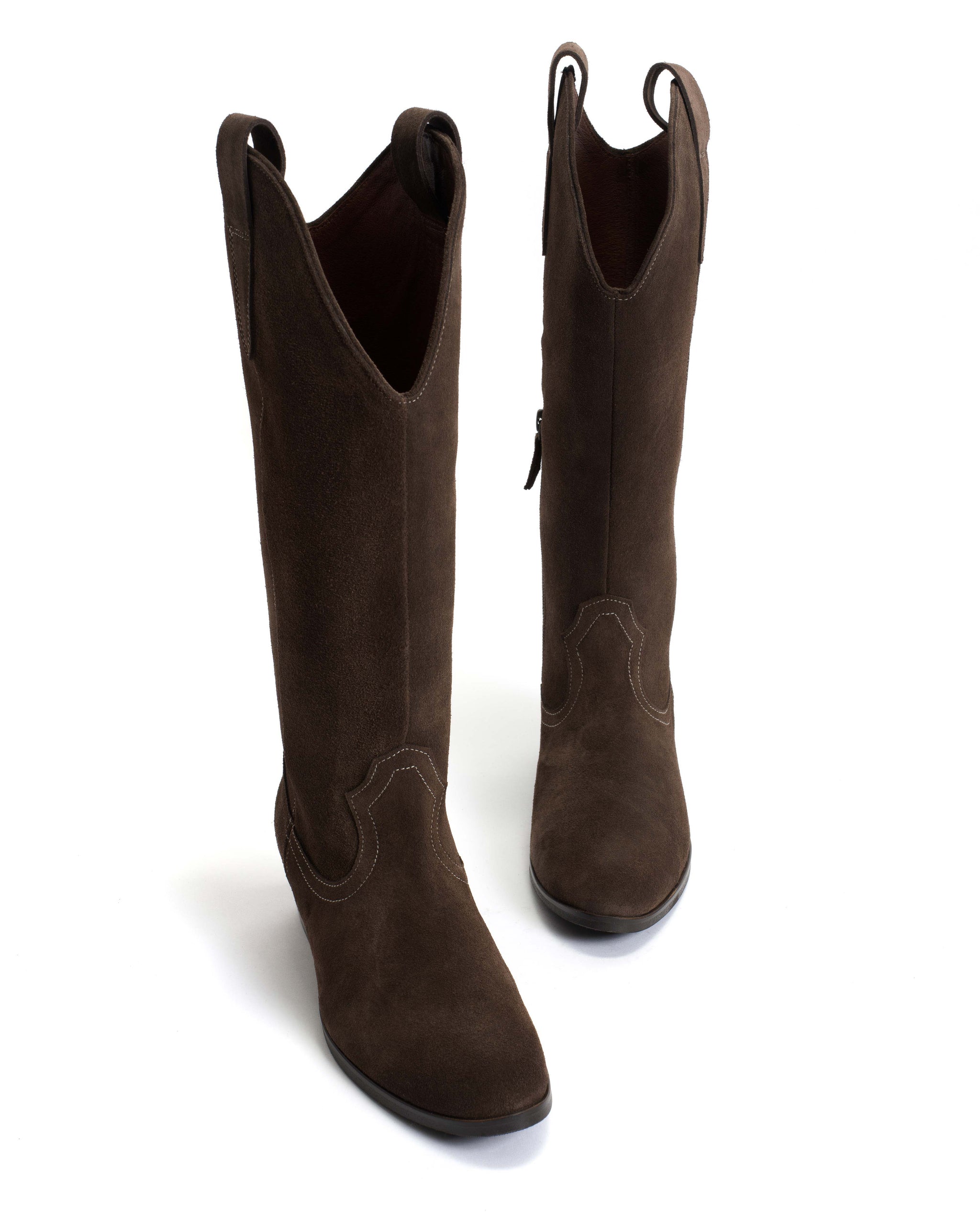 Kanaya 35 Calf suede Coffee brown - Anonymous Copenhagen