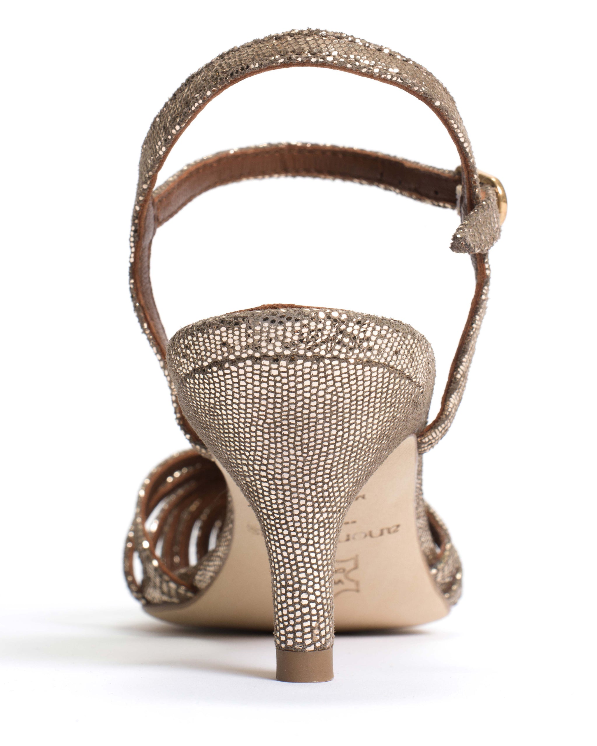 Keesha 55 Lizard metallic goat Vintage champagne - Anonymous Copenhagen