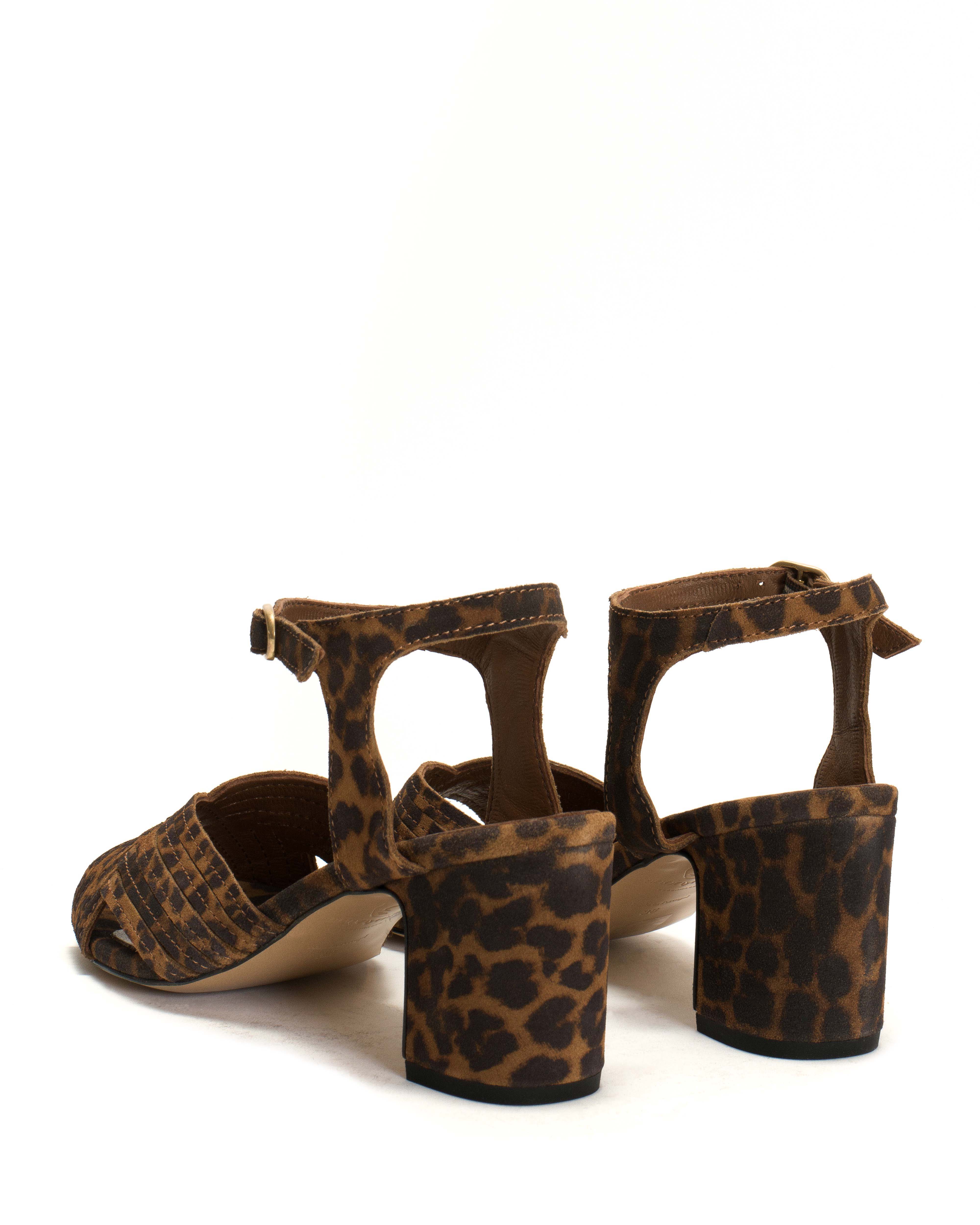 Niabi 50 Calf suede print Leopard