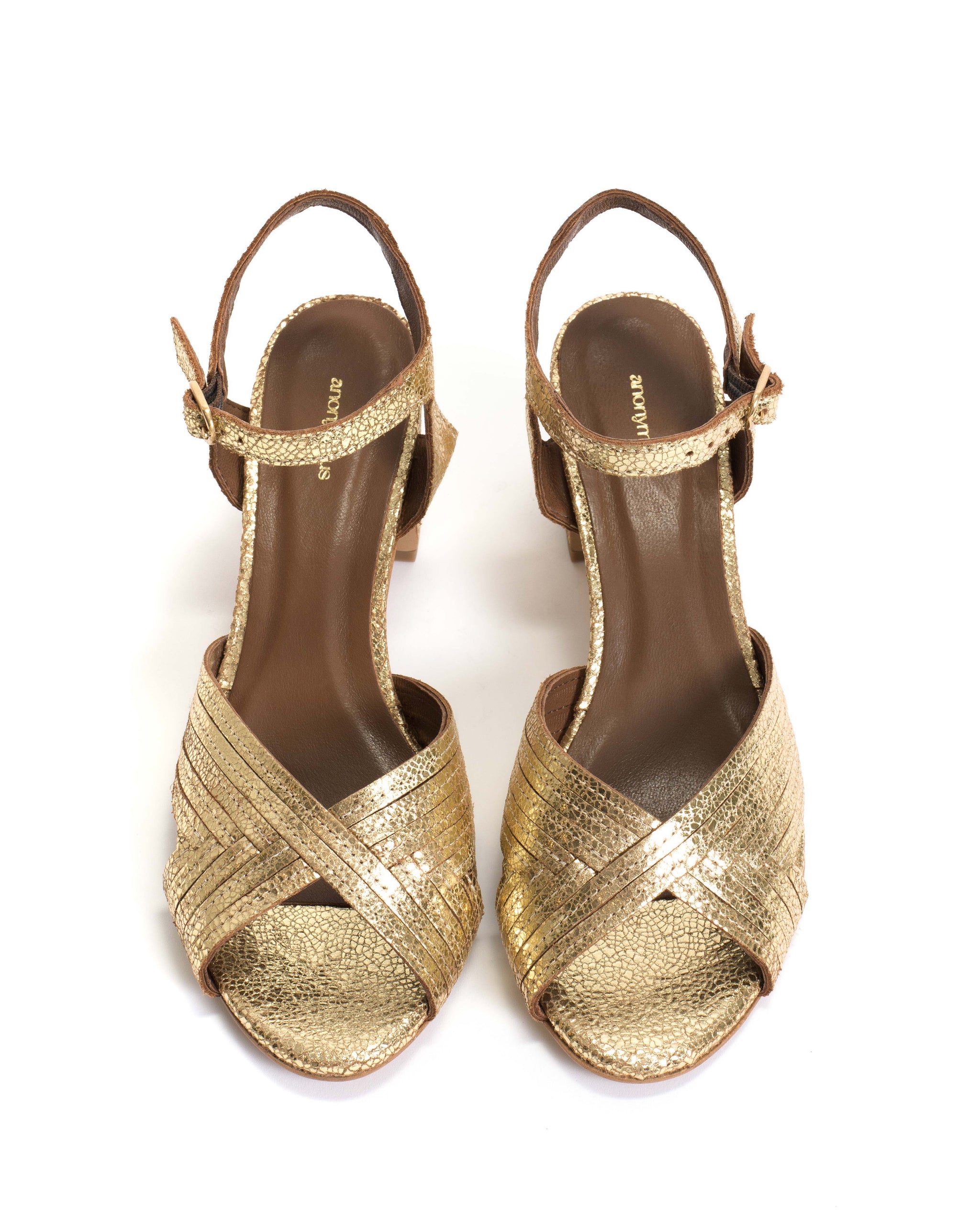 Niabi 50 Crackled metallic goat Gold - Anonymous Copenhagen