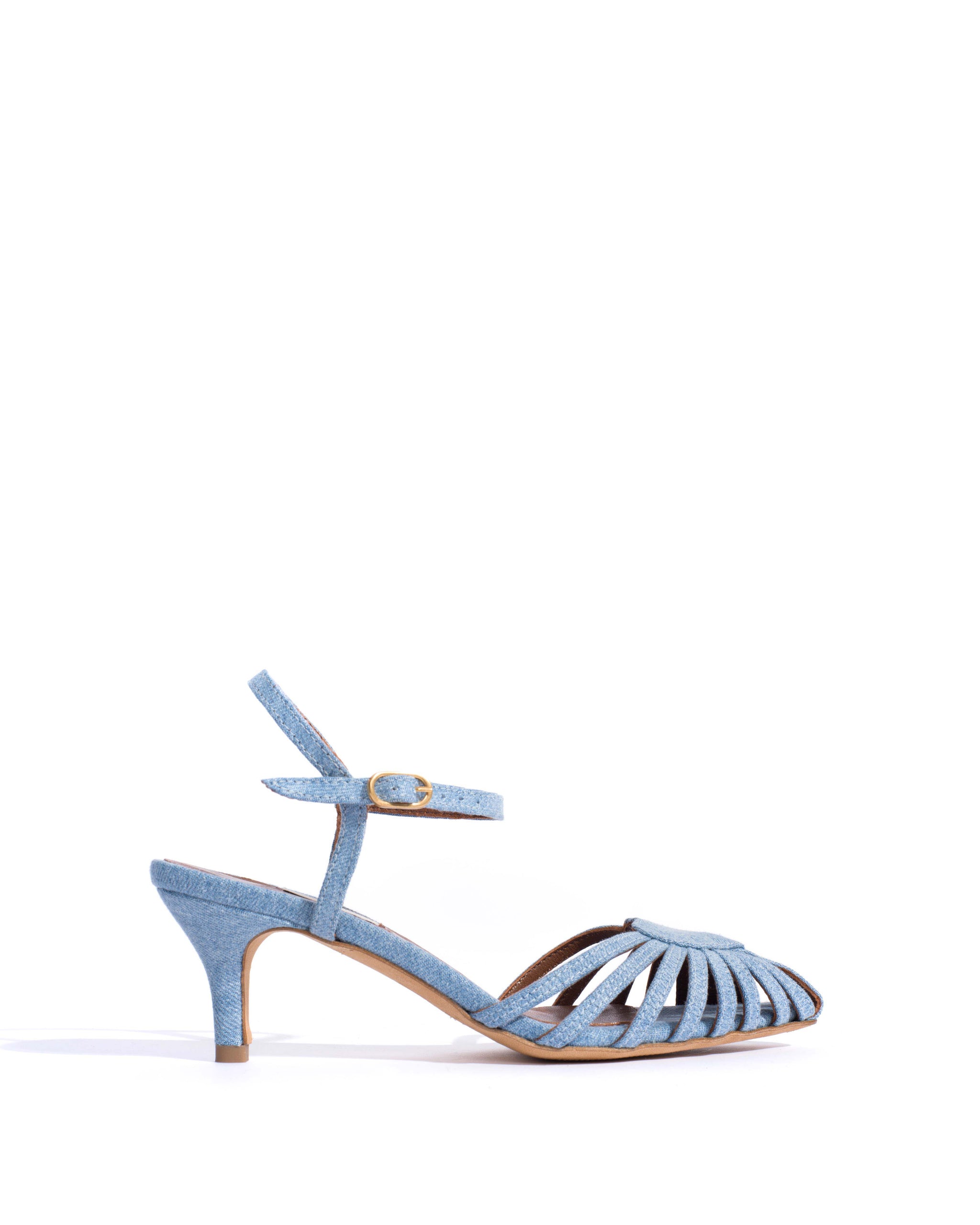 Keesha 55 Denim Washed blue - Anonymous Copenhagen Shoes
