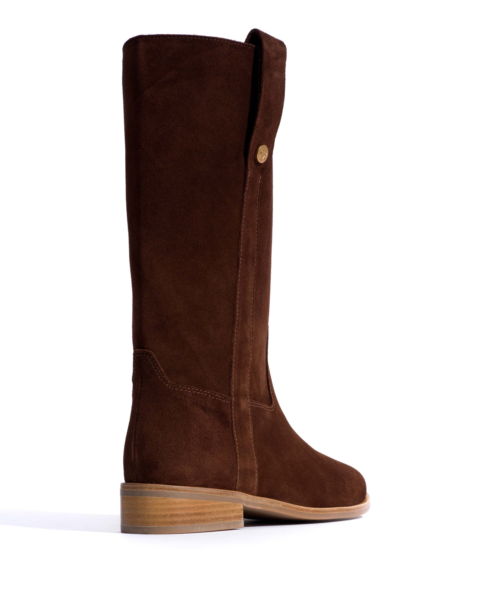 Brinesh Calf suede Chocolate - Anonymous Copenhagen High shaft boots
