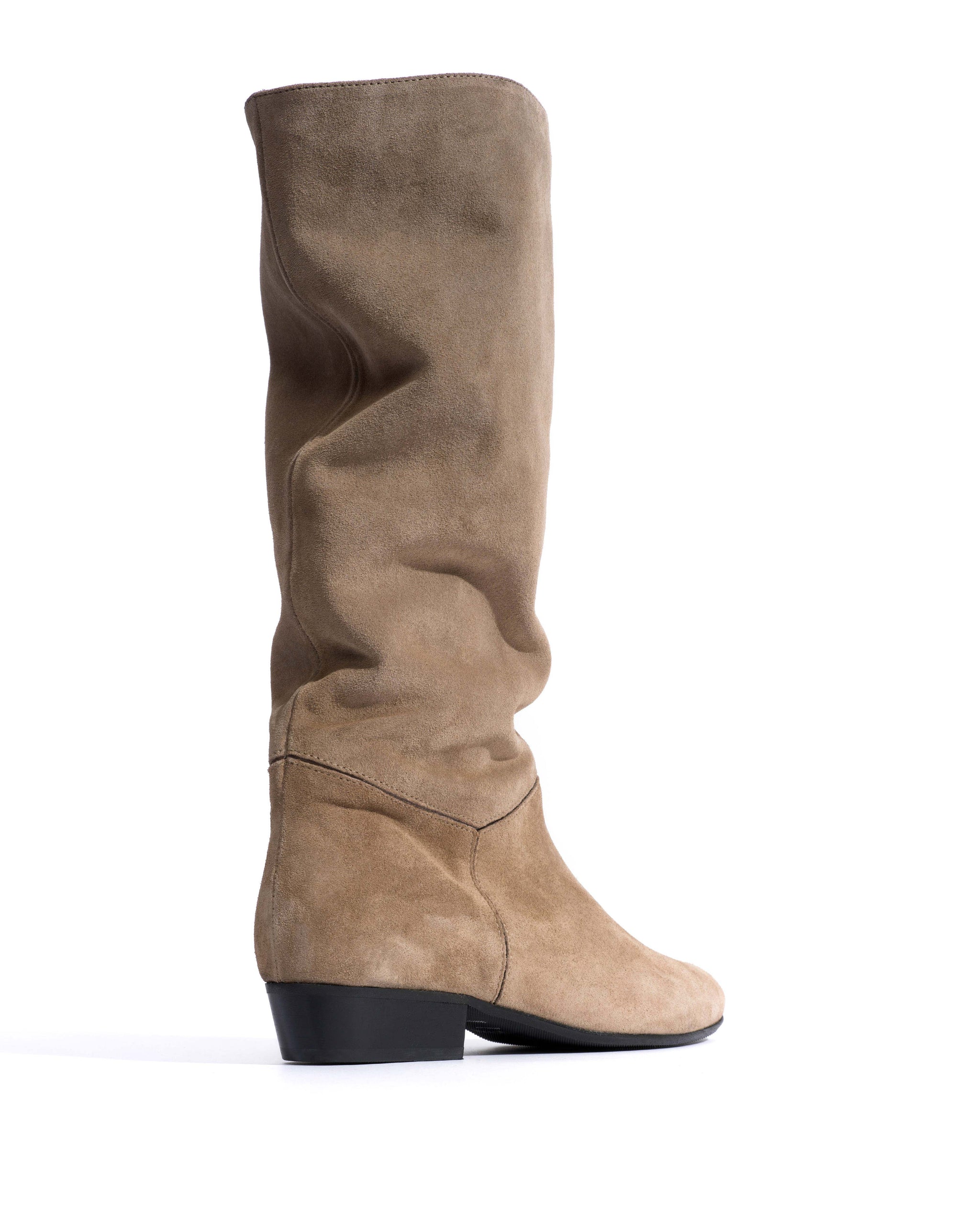Jasmina 20 Calf suede & sleek leather Mushroom -