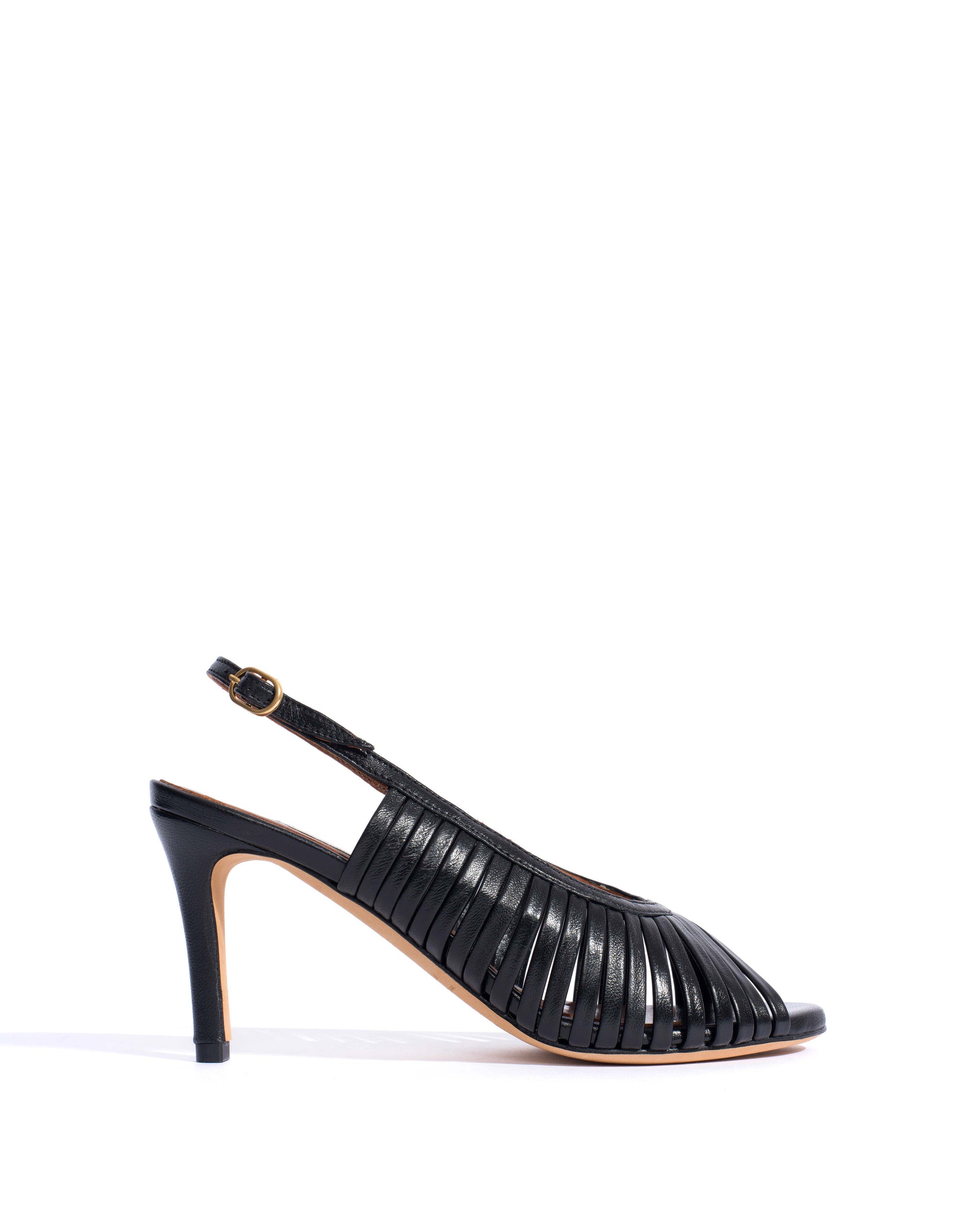 Zenia 75 Shiny lamb Black - Anonymous Copenhagen Shoes