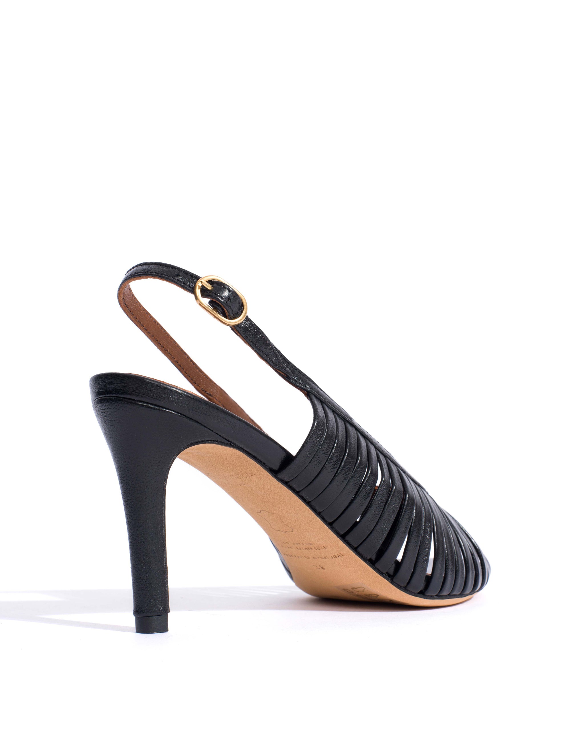 Zenia 75 Shiny lamb Black - Anonymous Copenhagen Shoes