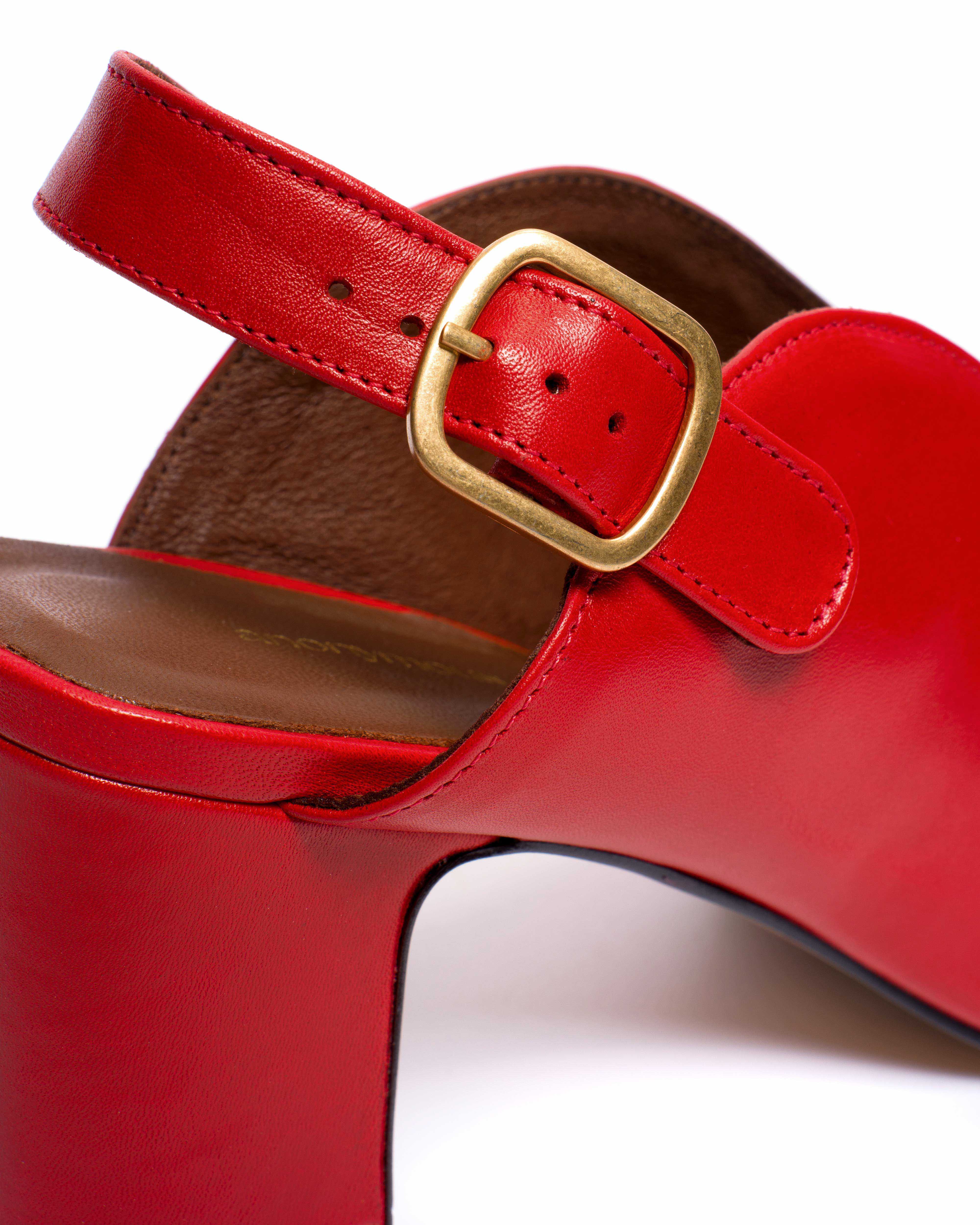 Trisia Soft calf Ruby red