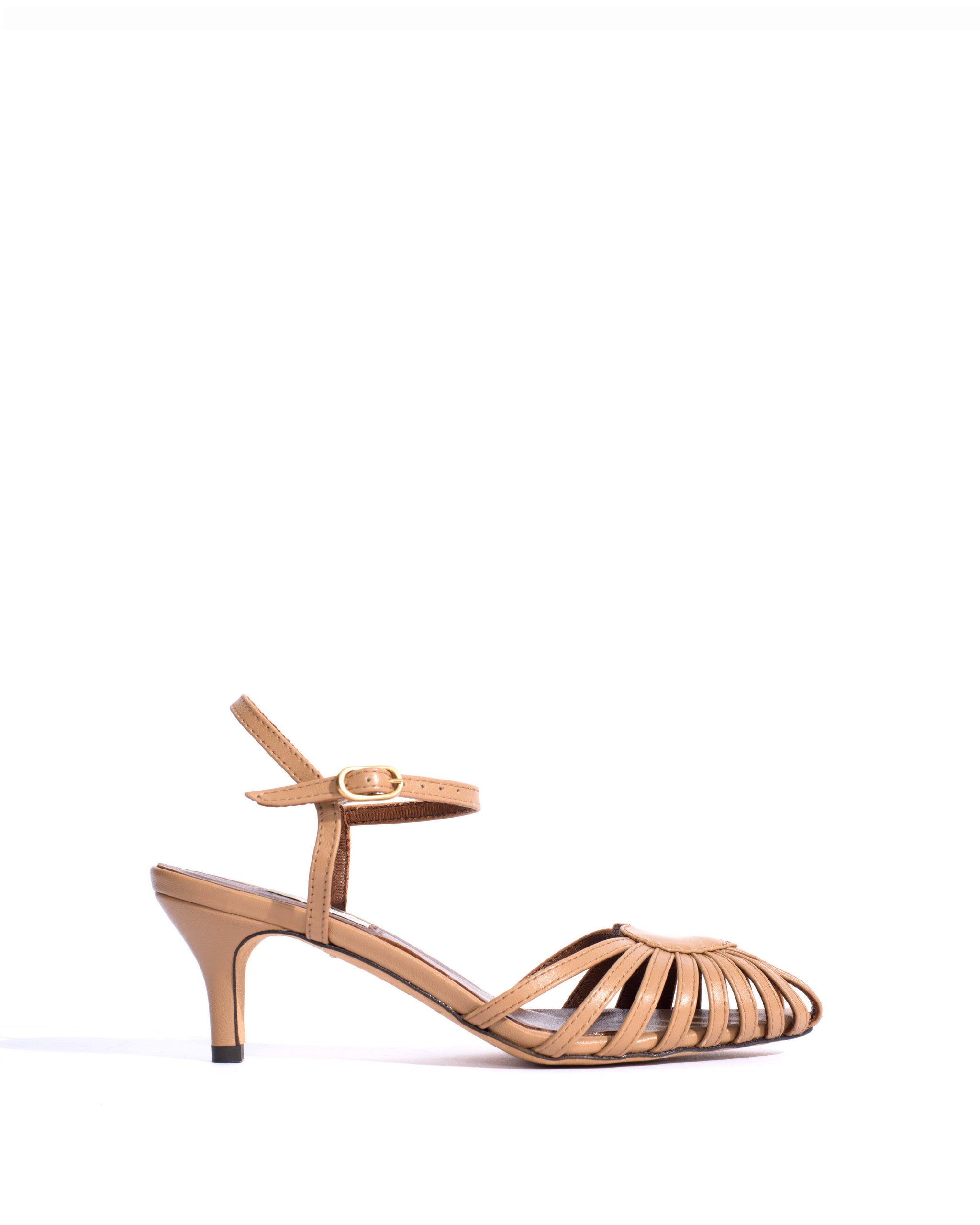 Keesha 55 Shiny lamb Stone - Anonymous Copenhagen Shoes