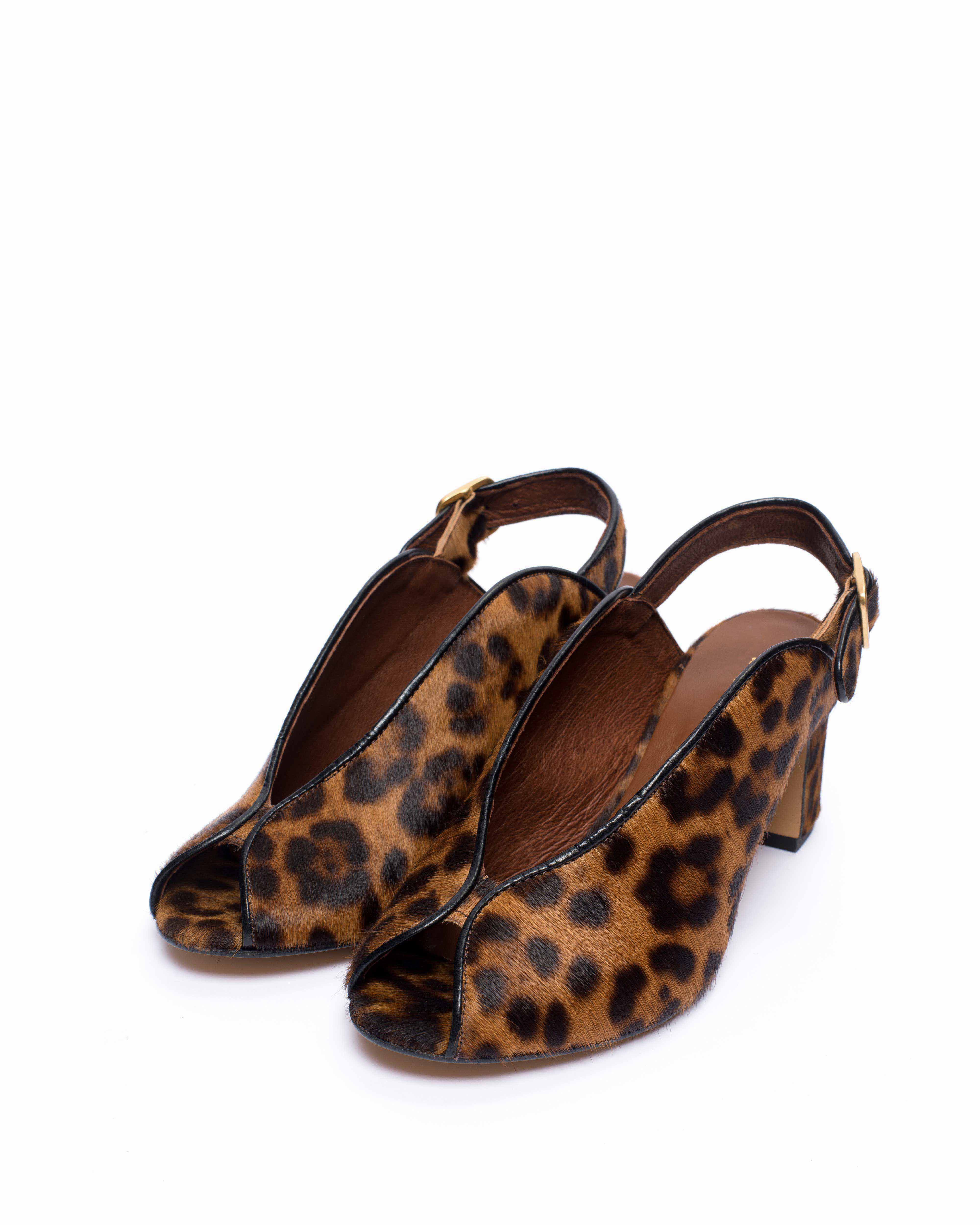 Trisia Calf hair Leopard