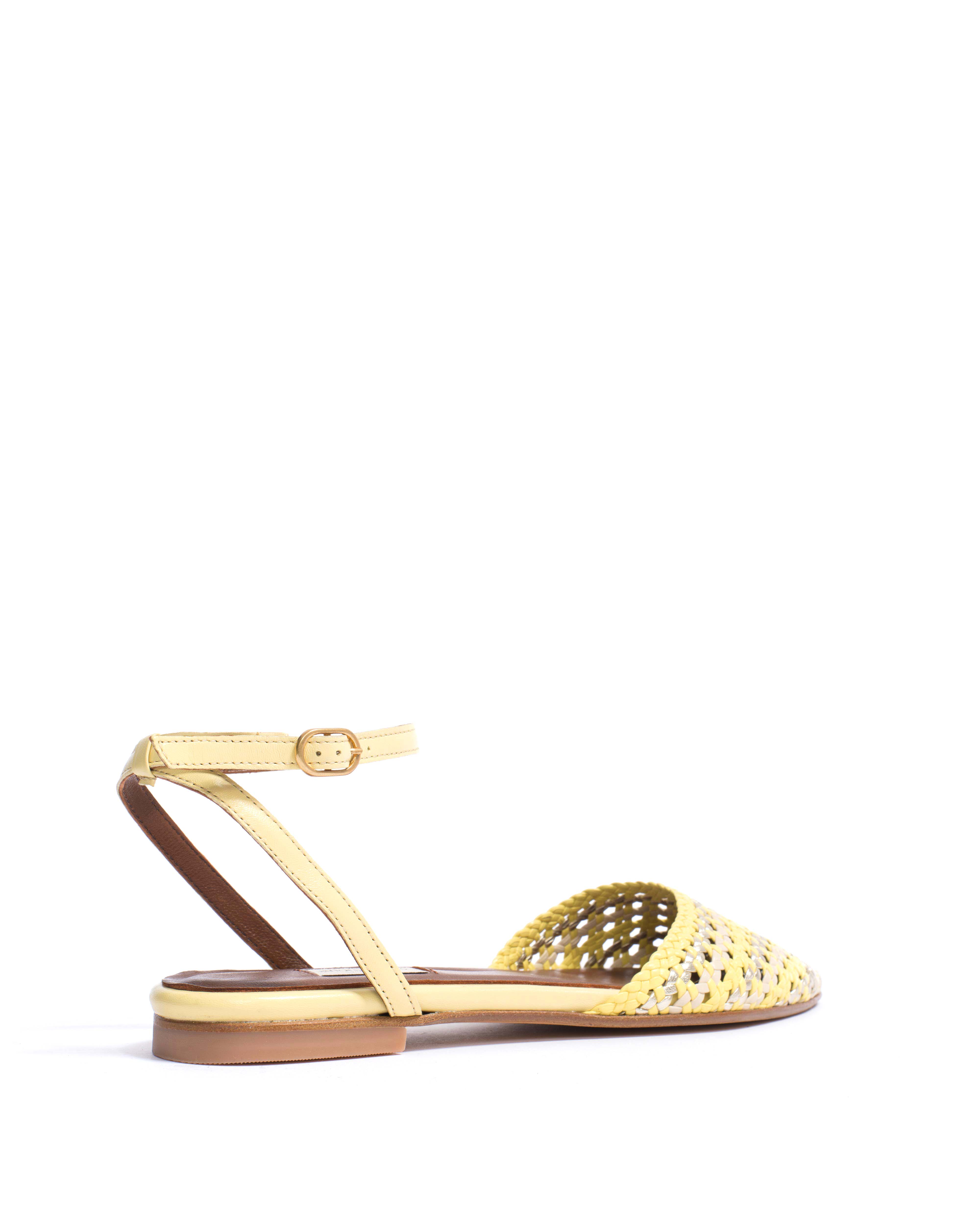 Senara 10 Hand-braided leather Pineapple ice mix