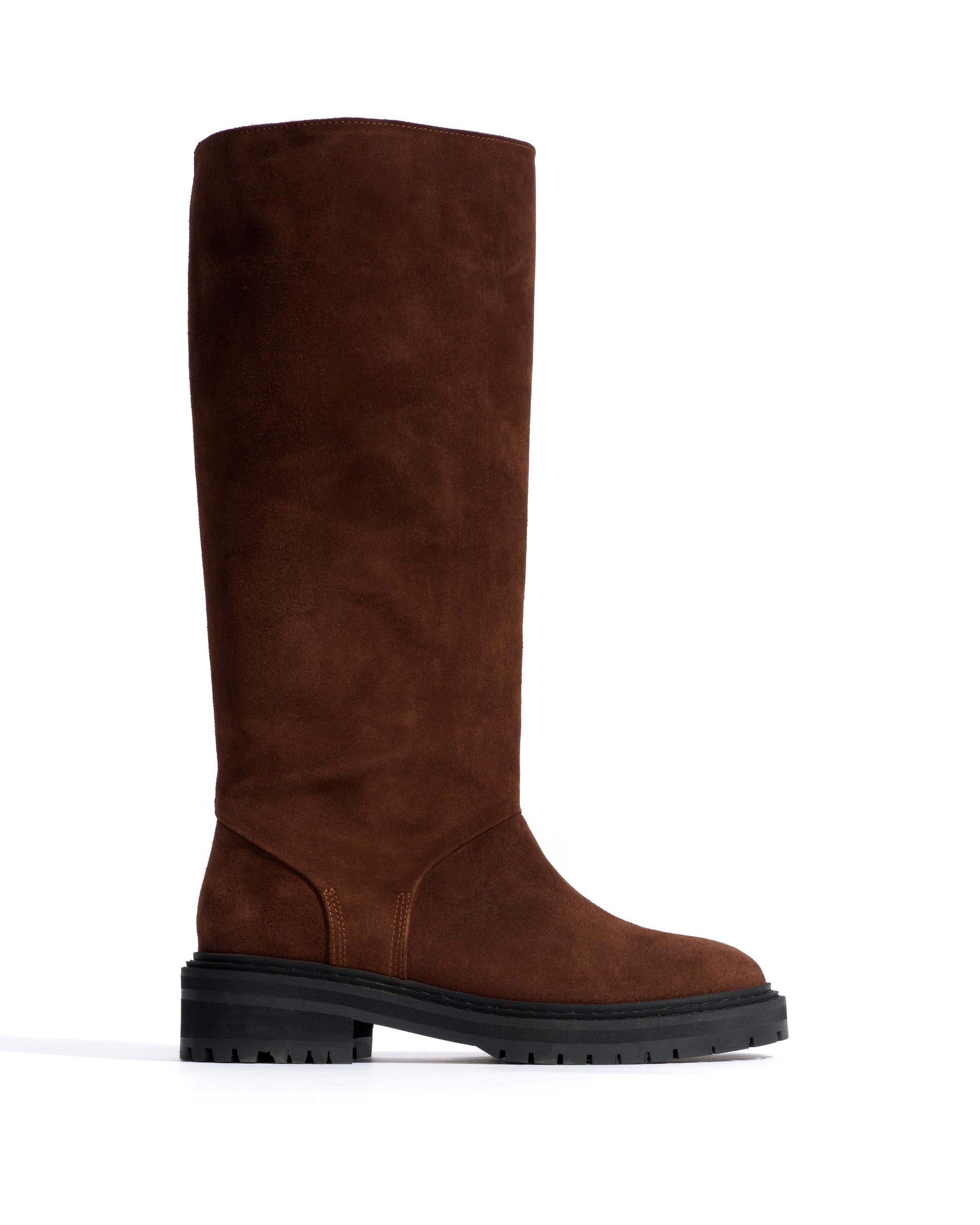 Vivian Calf suede Chocolate