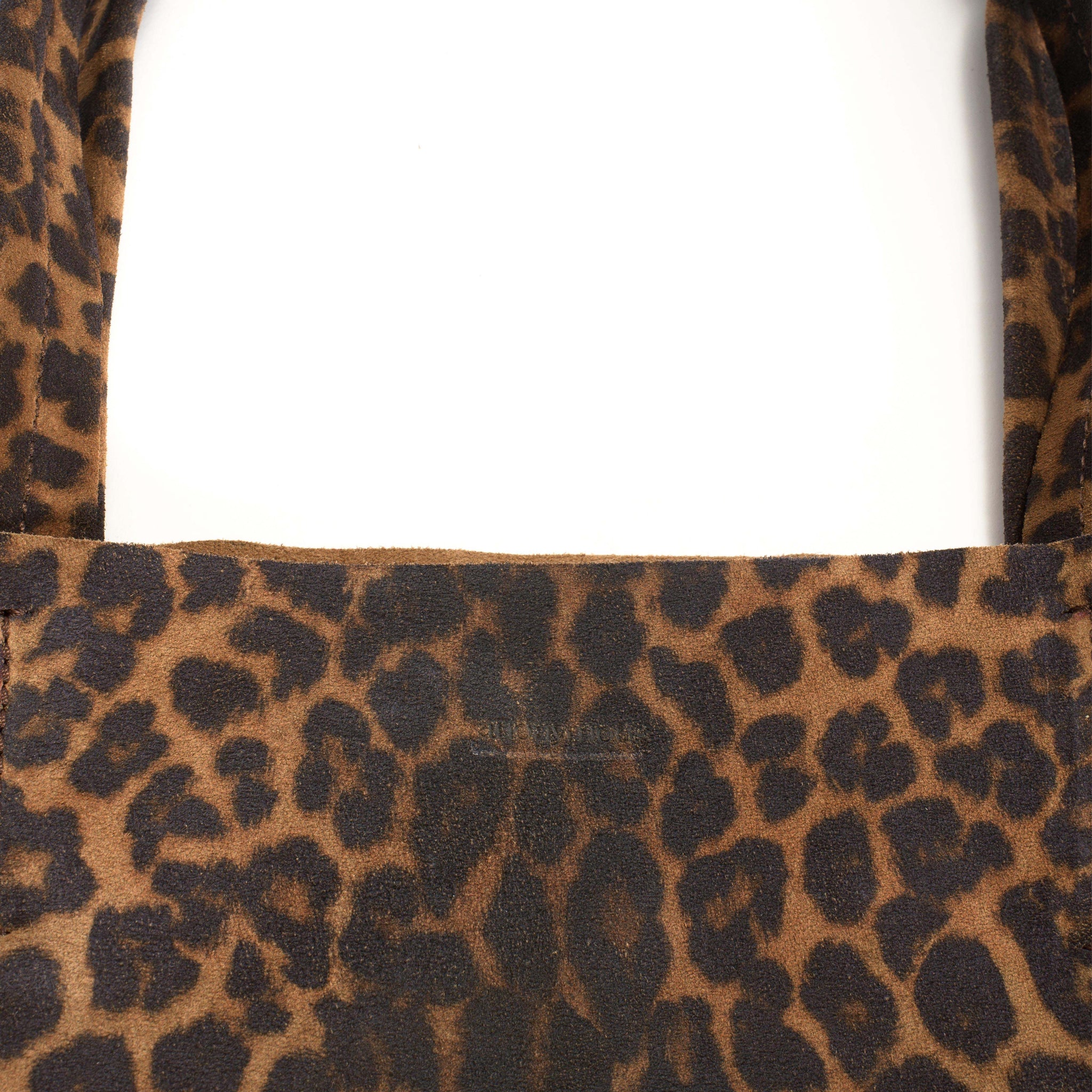 Ruba shopper Calf suede print Leopard - Anonymous Copenhagen