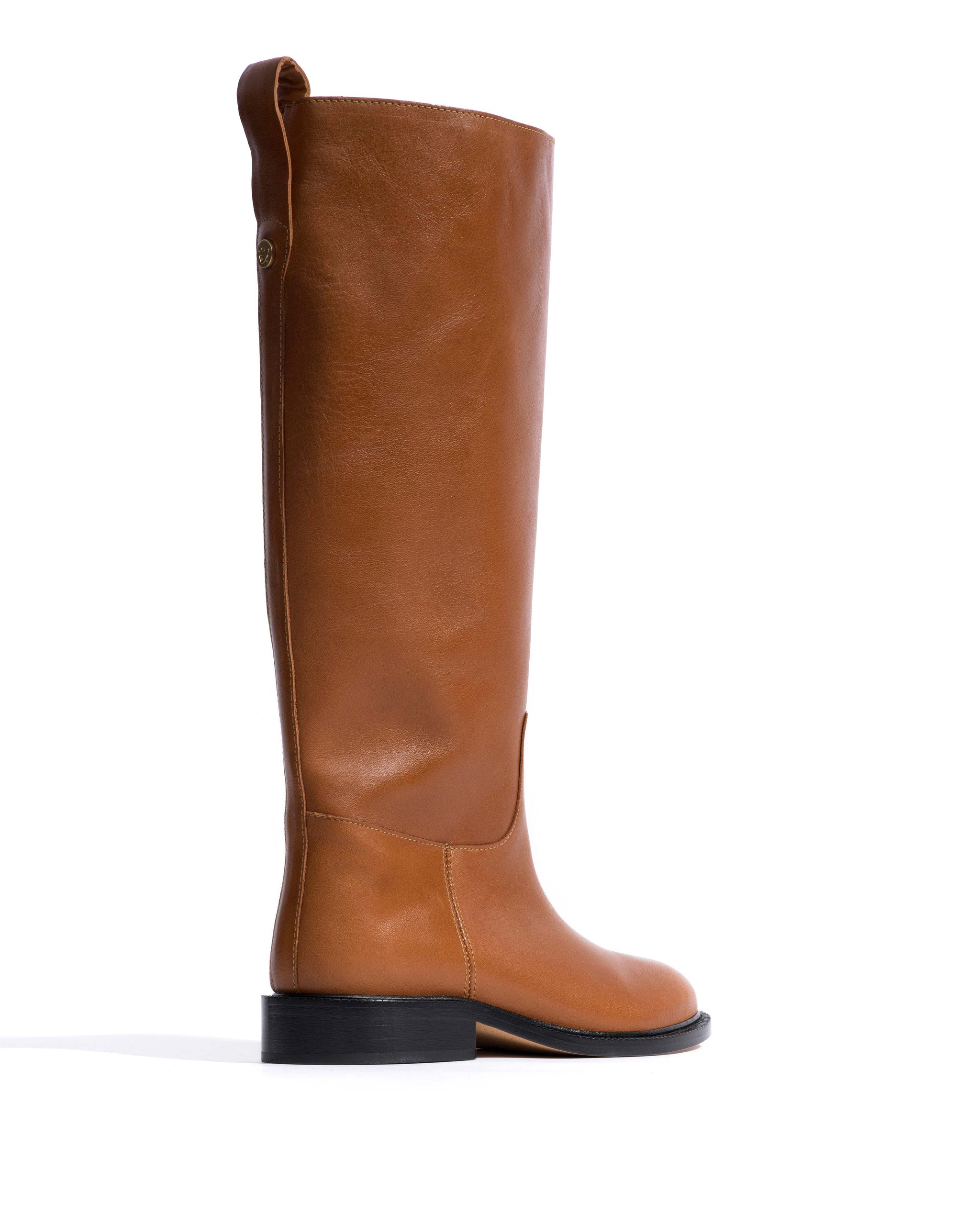 Semih Vegetal soft calf Cinnamon - Anonymous Copenhagen High shaft boots