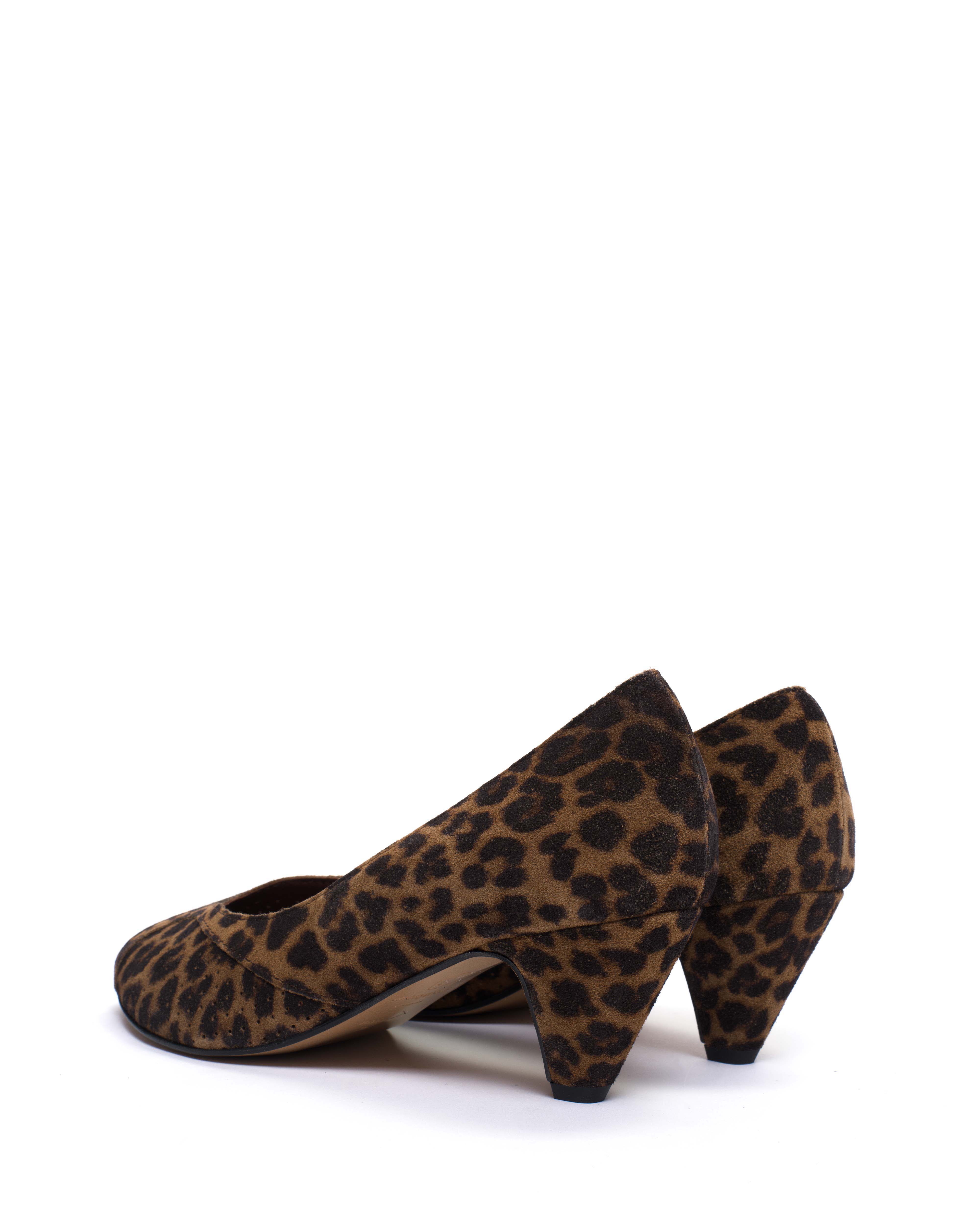 Tiffany stiletto Calf suede print Leopard