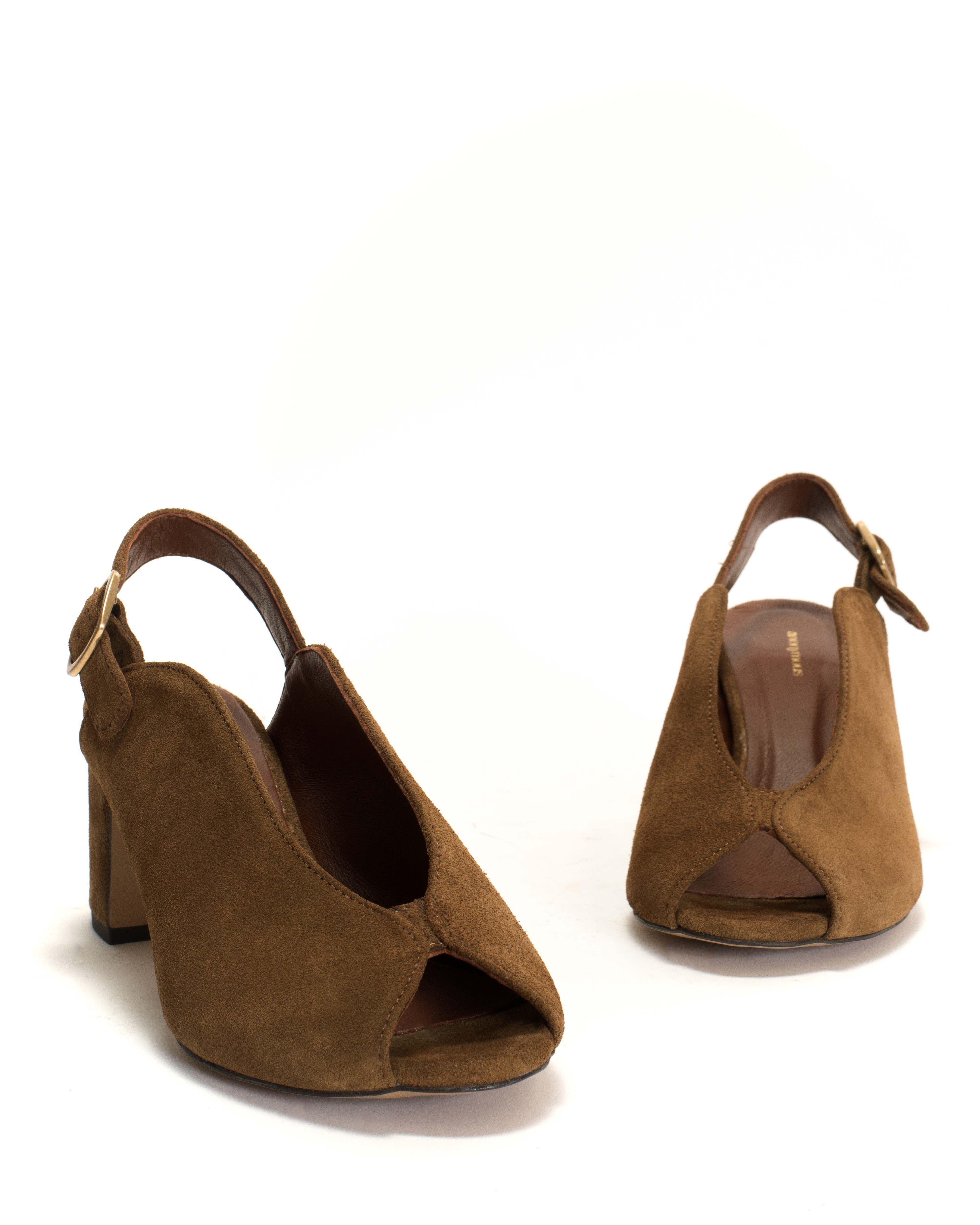 Trisia Calf suede Cinnamon