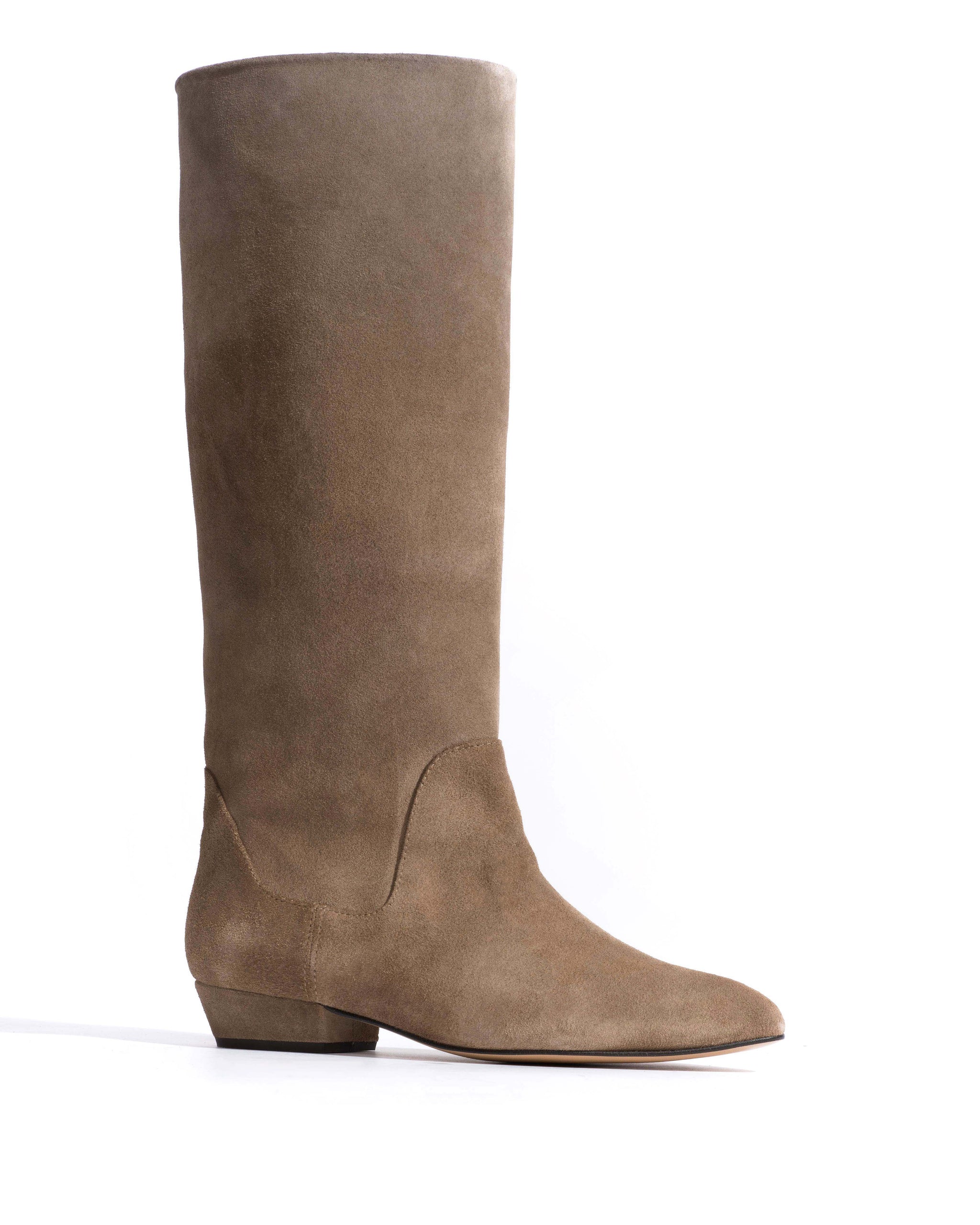 Valle 20 Calf suede Mushroom - Anonymous Copenhagen Shoes