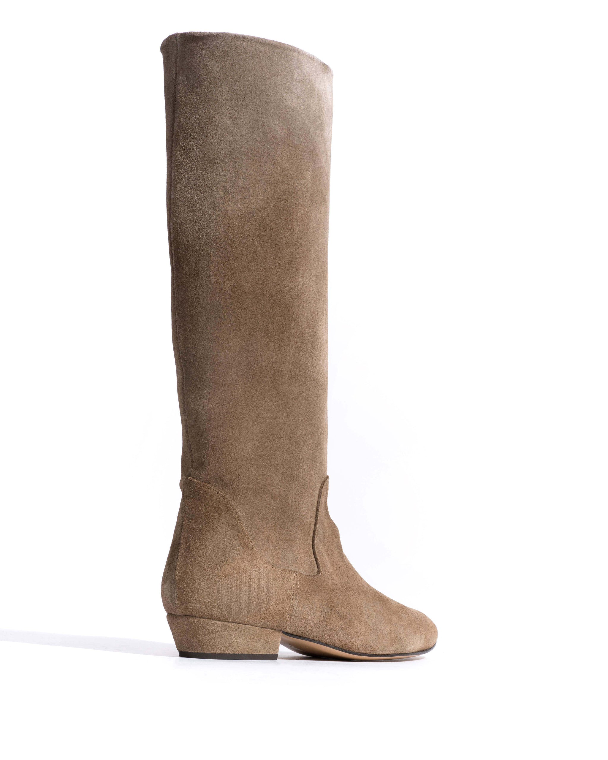Valle 20 Calf suede Mushroom - Anonymous Copenhagen Shoes