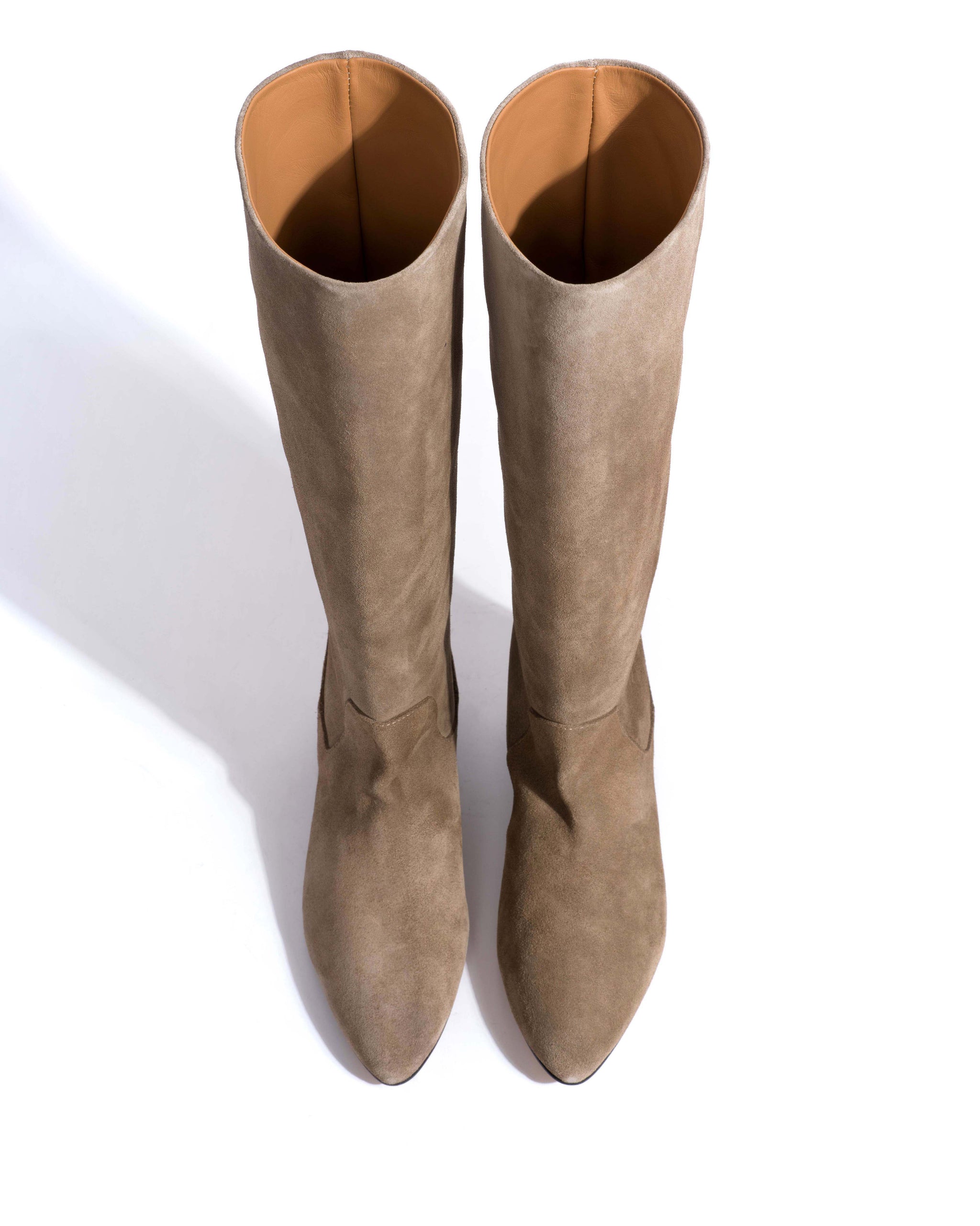 Valle 20 Calf suede Mushroom - Anonymous Copenhagen Shoes