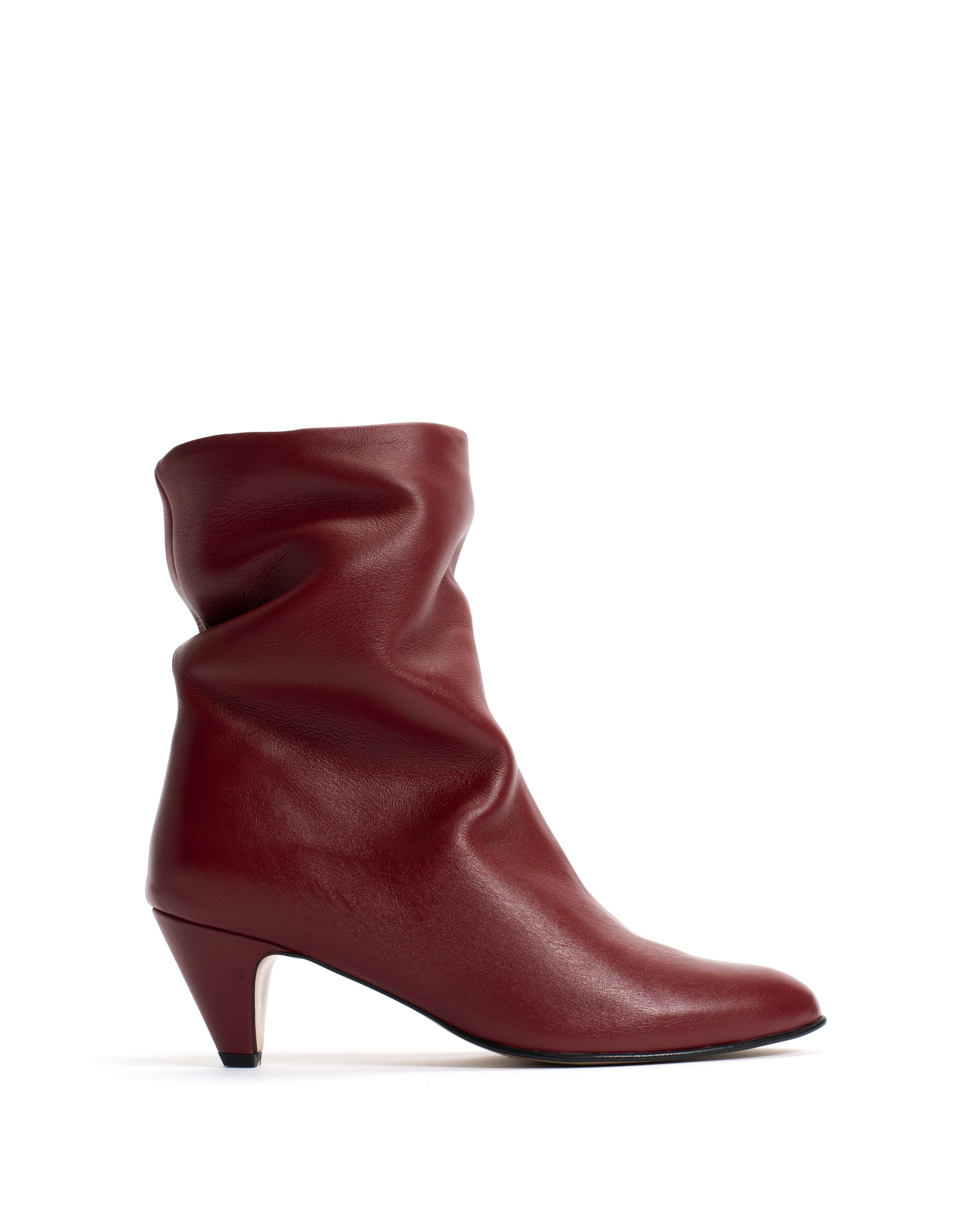Vully 50 stiletto Soft calf Pomegranate - Anonymous Copenhagen
