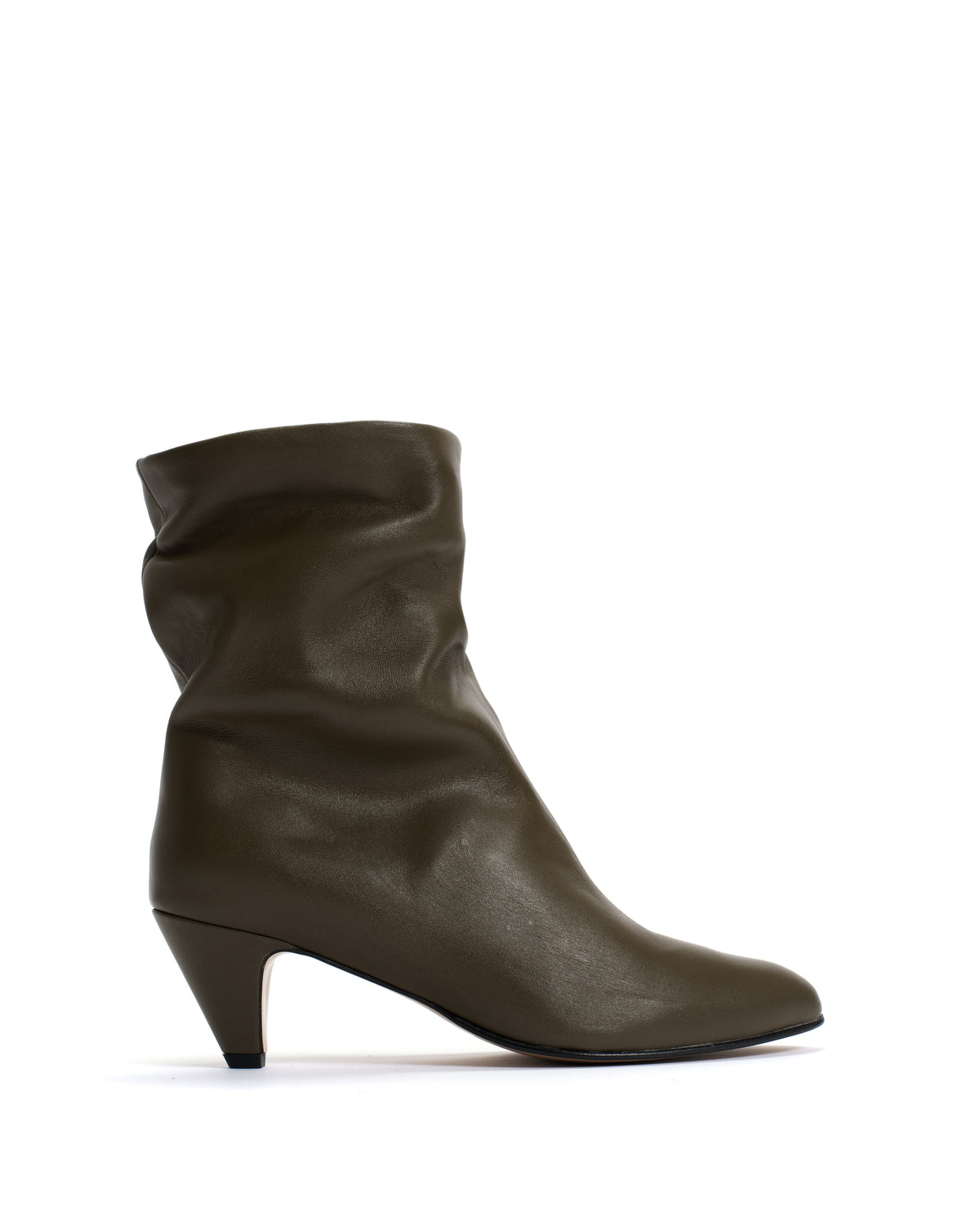 Vully 50 stiletto Soft calf Olive green