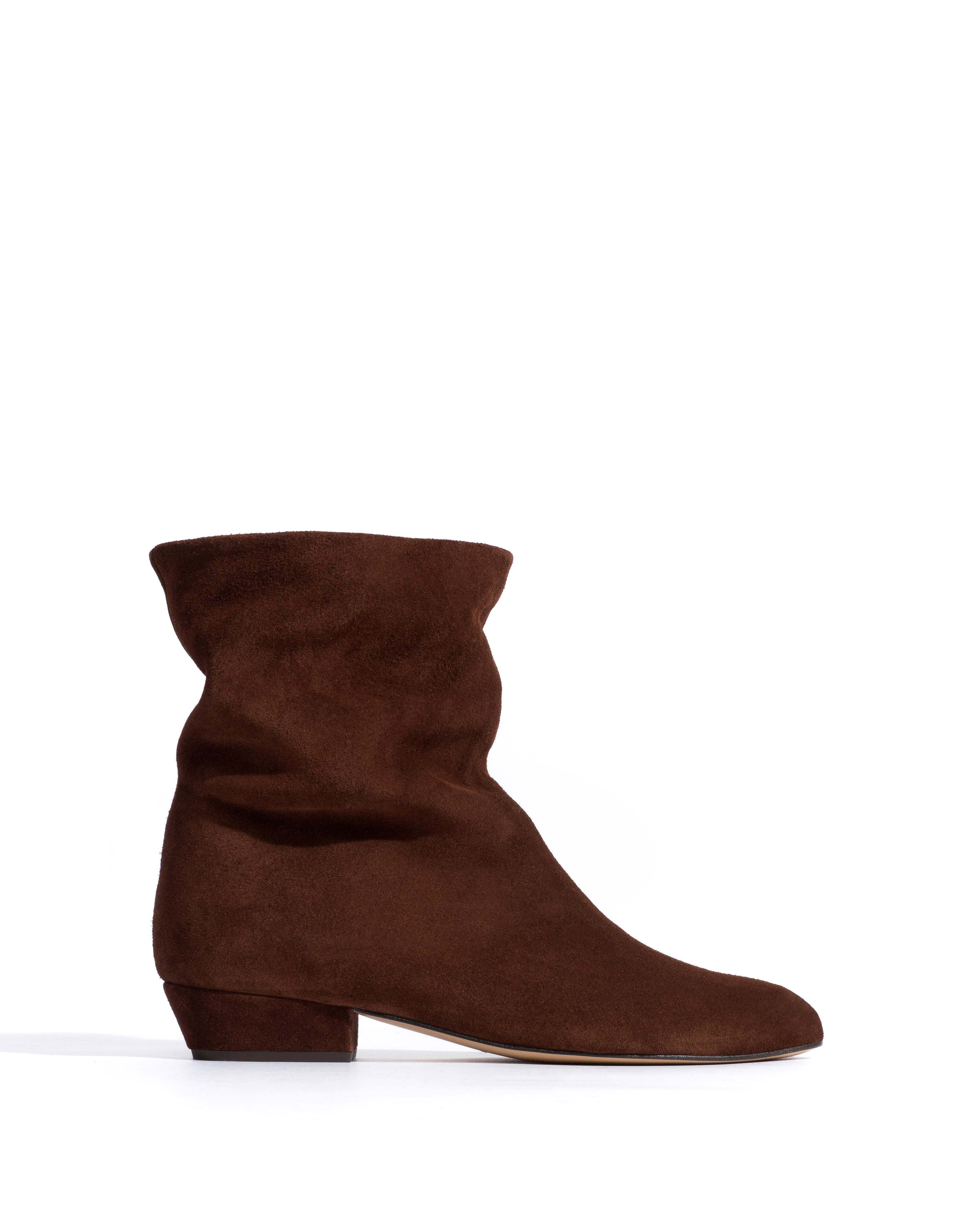 Vully 20 Calf suede Chocolate