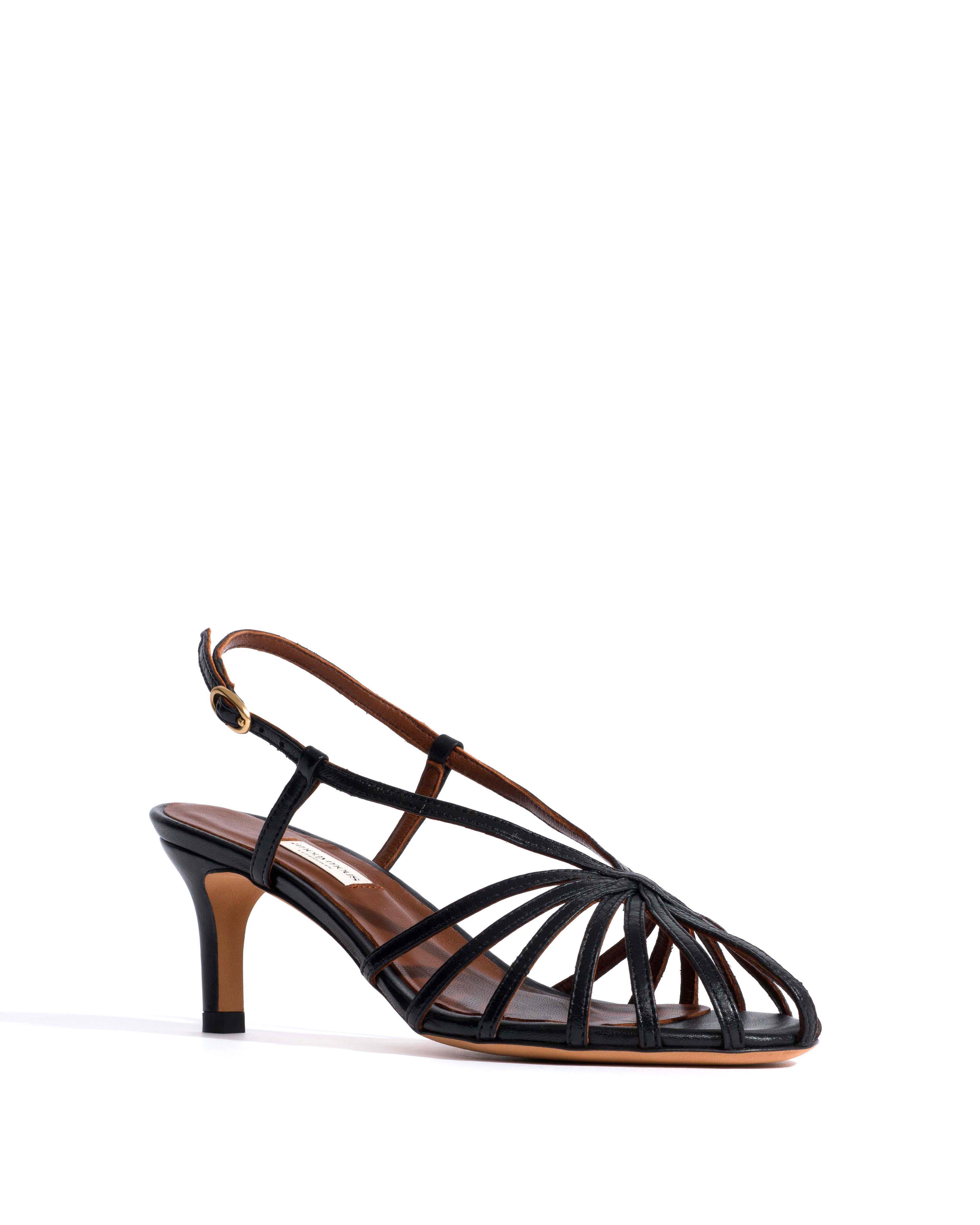 Candace 55 Shiny lamb Black