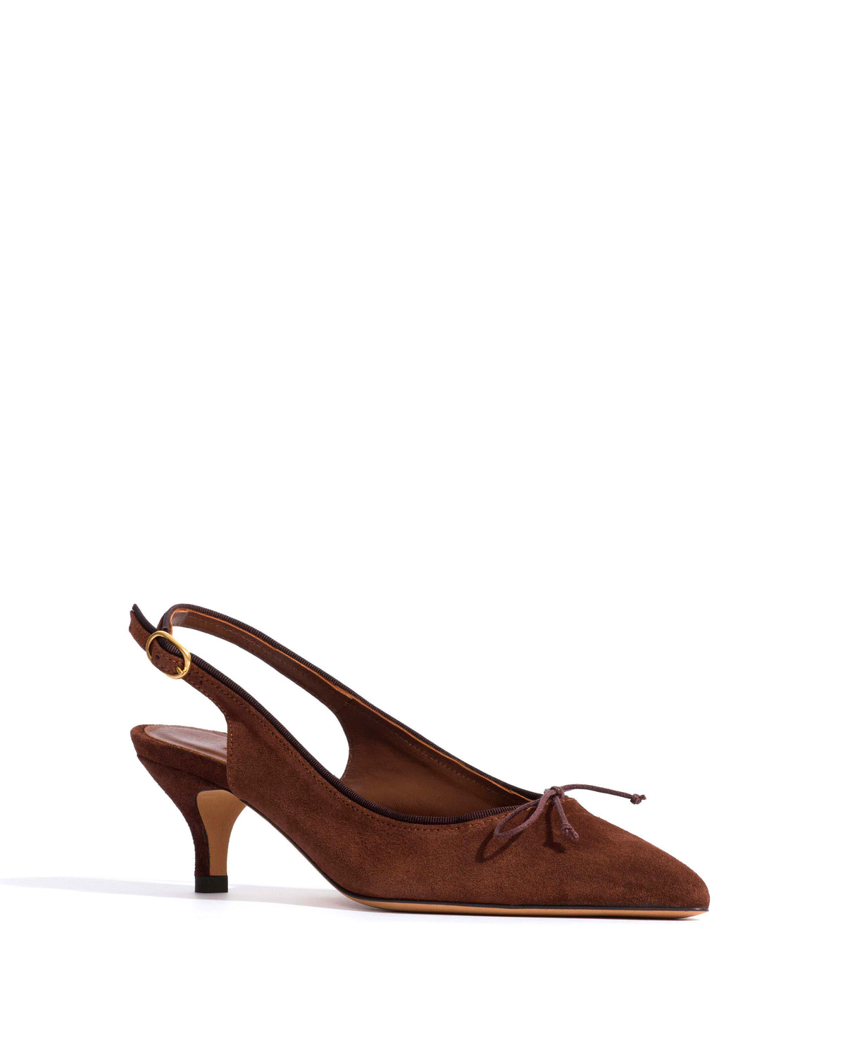 Kasy 50 kitten Calf suede Chocolate