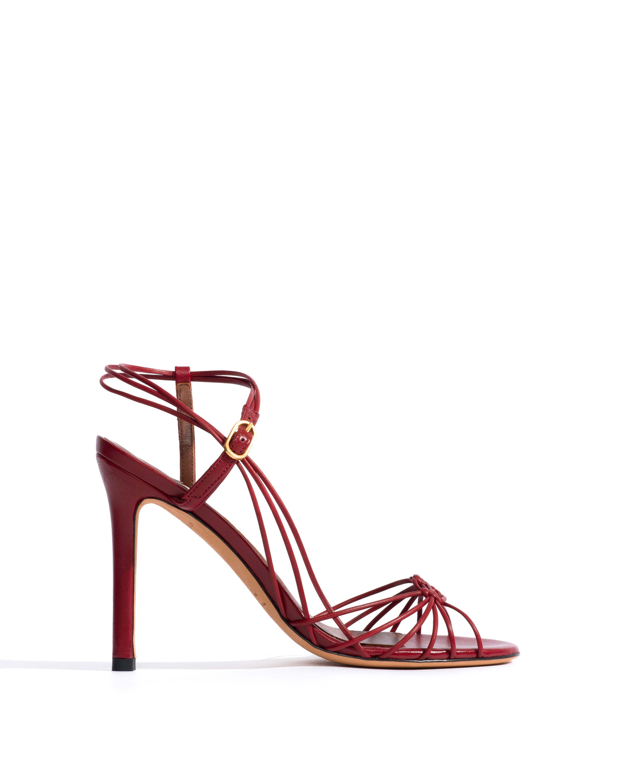 Savannah 100 hand-braided Shiny lamb Pomegranate - 