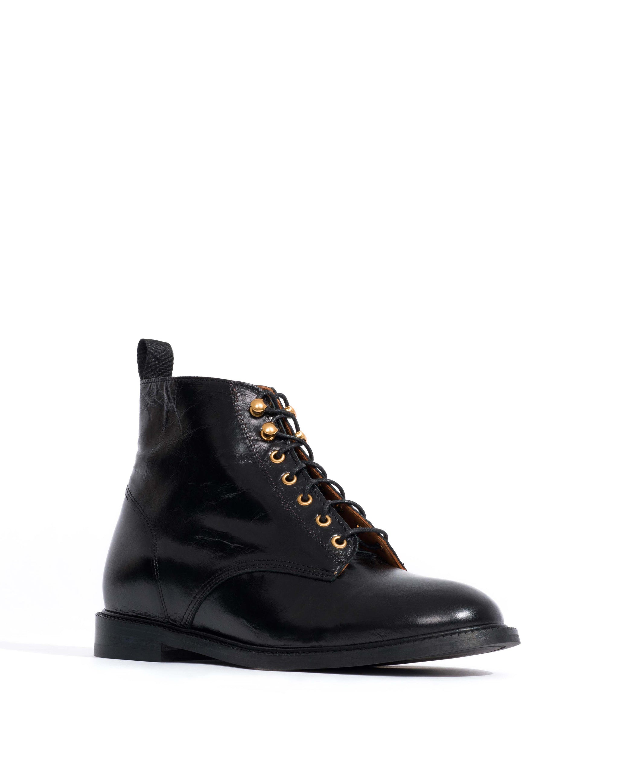 Valery Crinkled soft calf Black - Anonymous Copenhagen Ankle boots