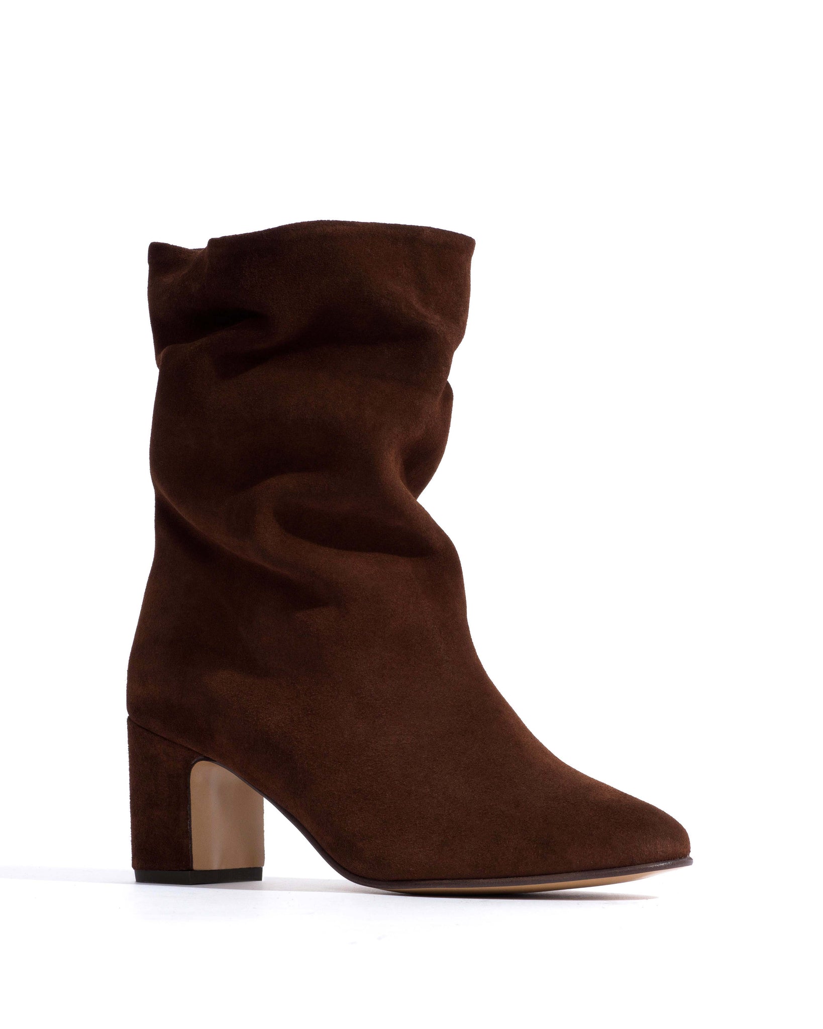 Lully 55 Calf suede Chocolate