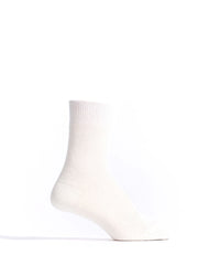 Lanai cashmere socks 70% wool 30% cashmere White sand