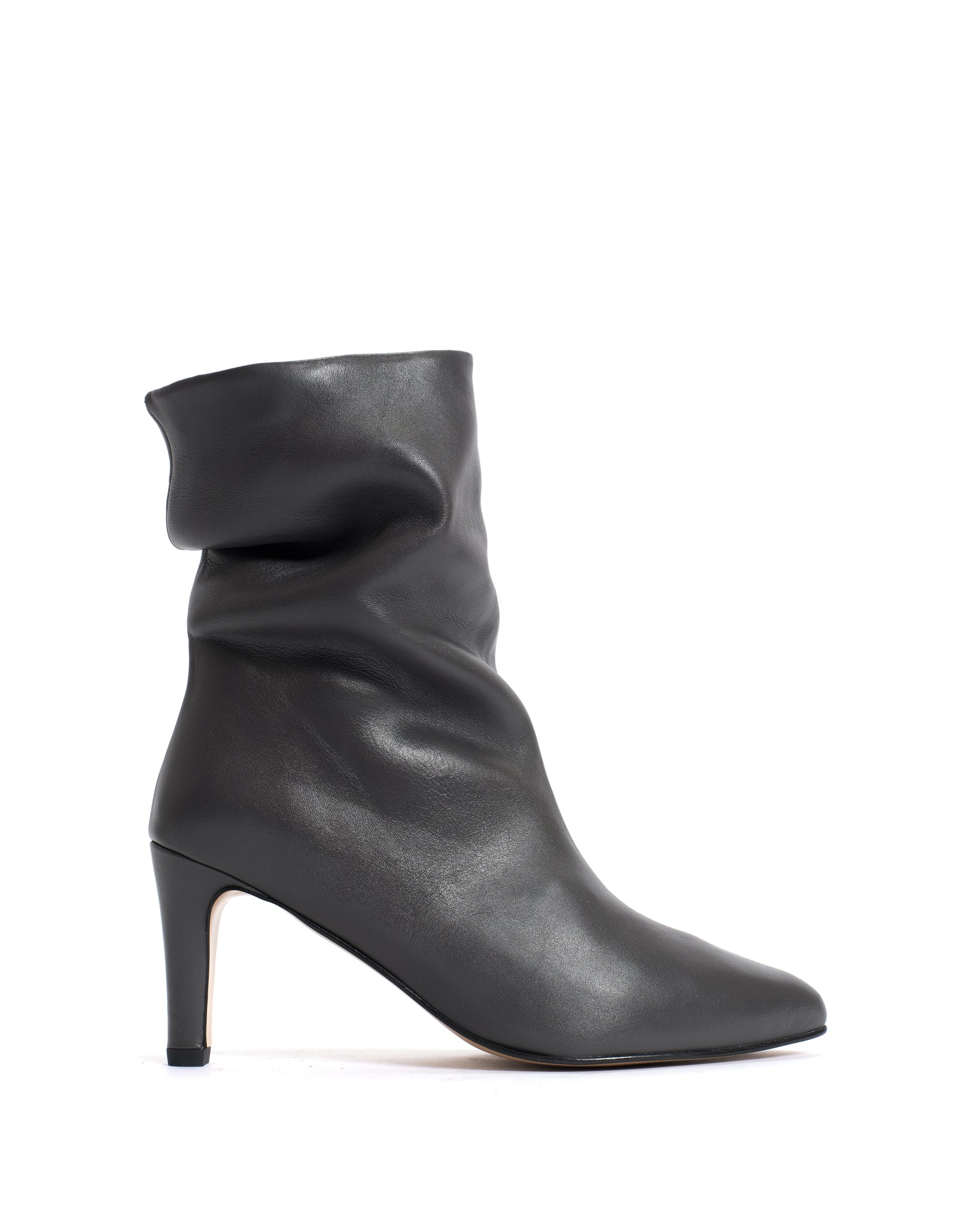 Vully 75 stiletto Soft calf Dusty grey - Anonymous Copenhagen
