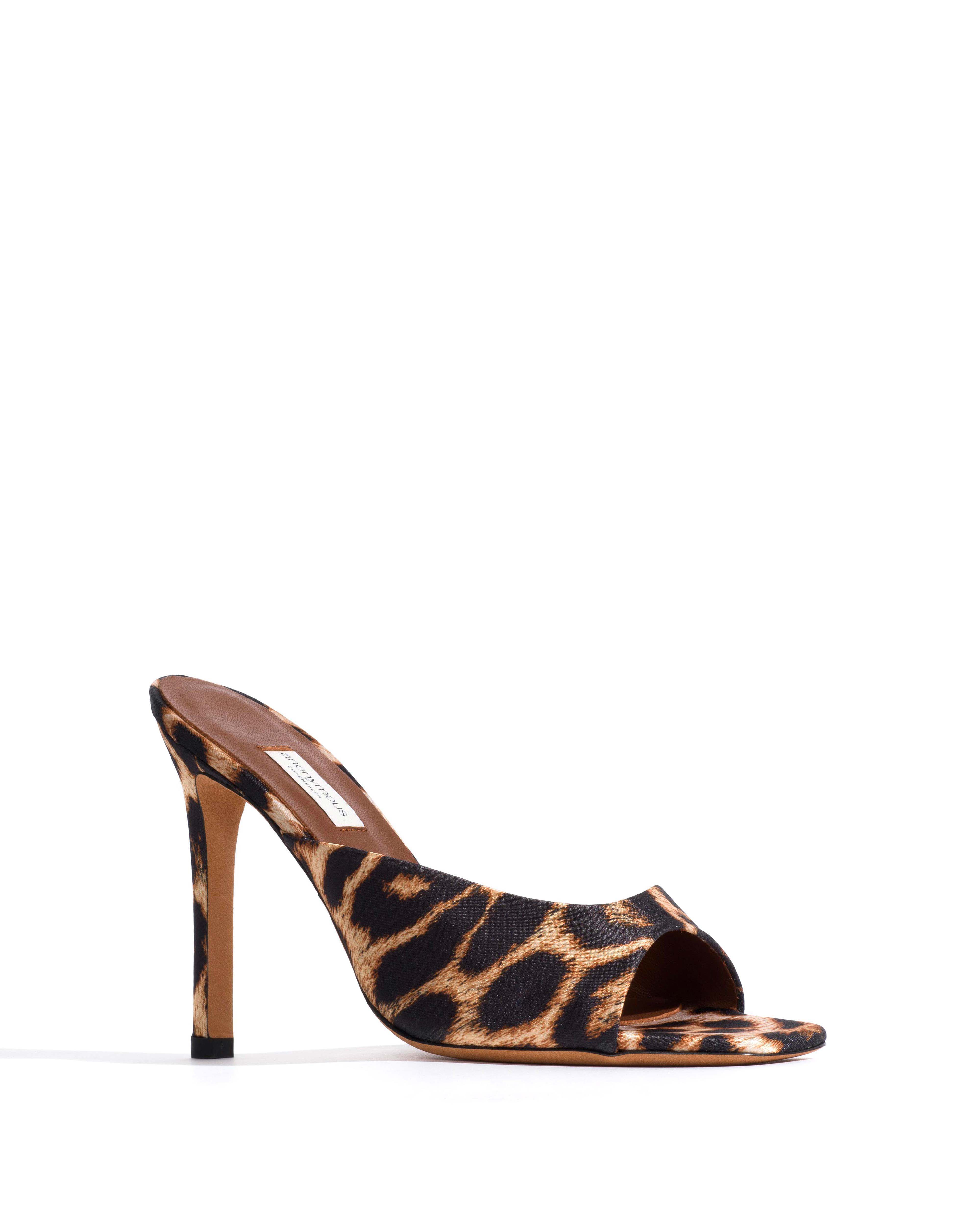Mazy 100 Satin print Leopard