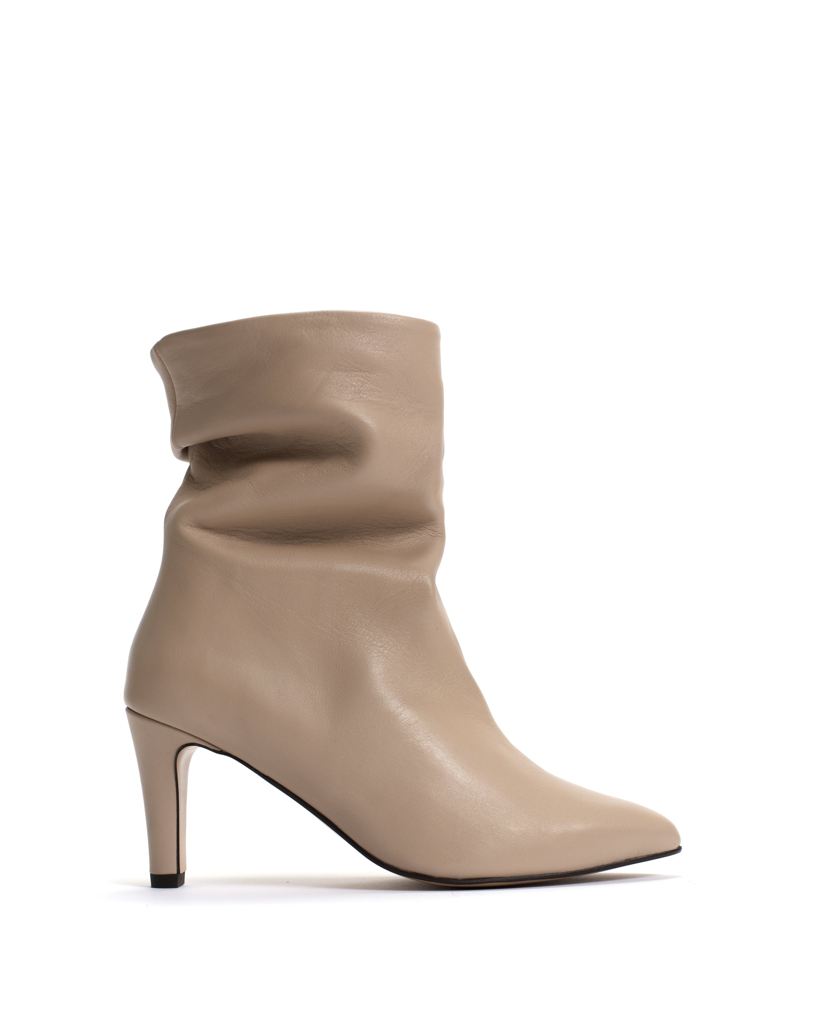 Vully 75 stiletto Soft calf Biskit beige - Anonymous Copenhagen
