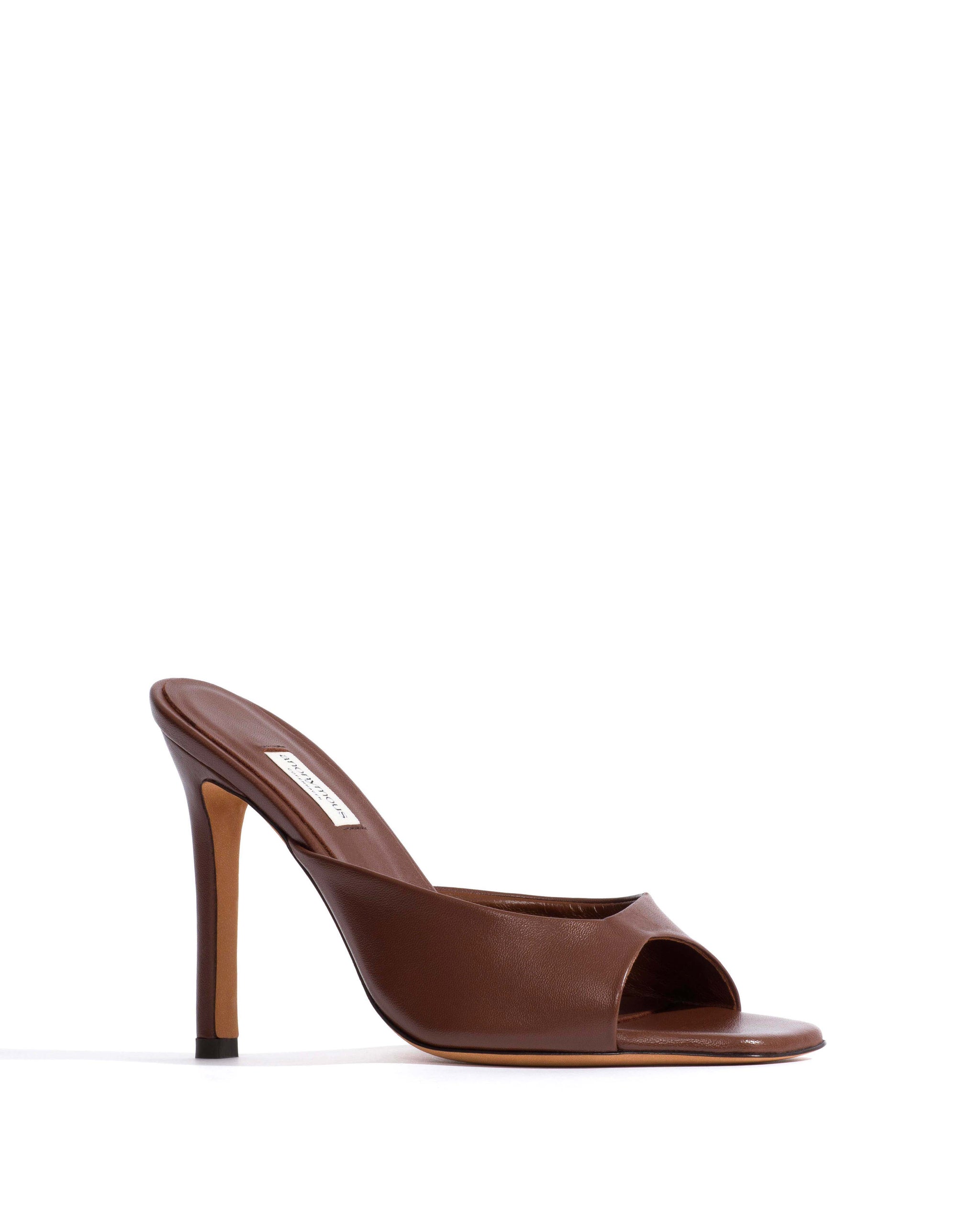 Mazy 100 Shiny lamb Chocolate - Anonymous Copenhagen Heels