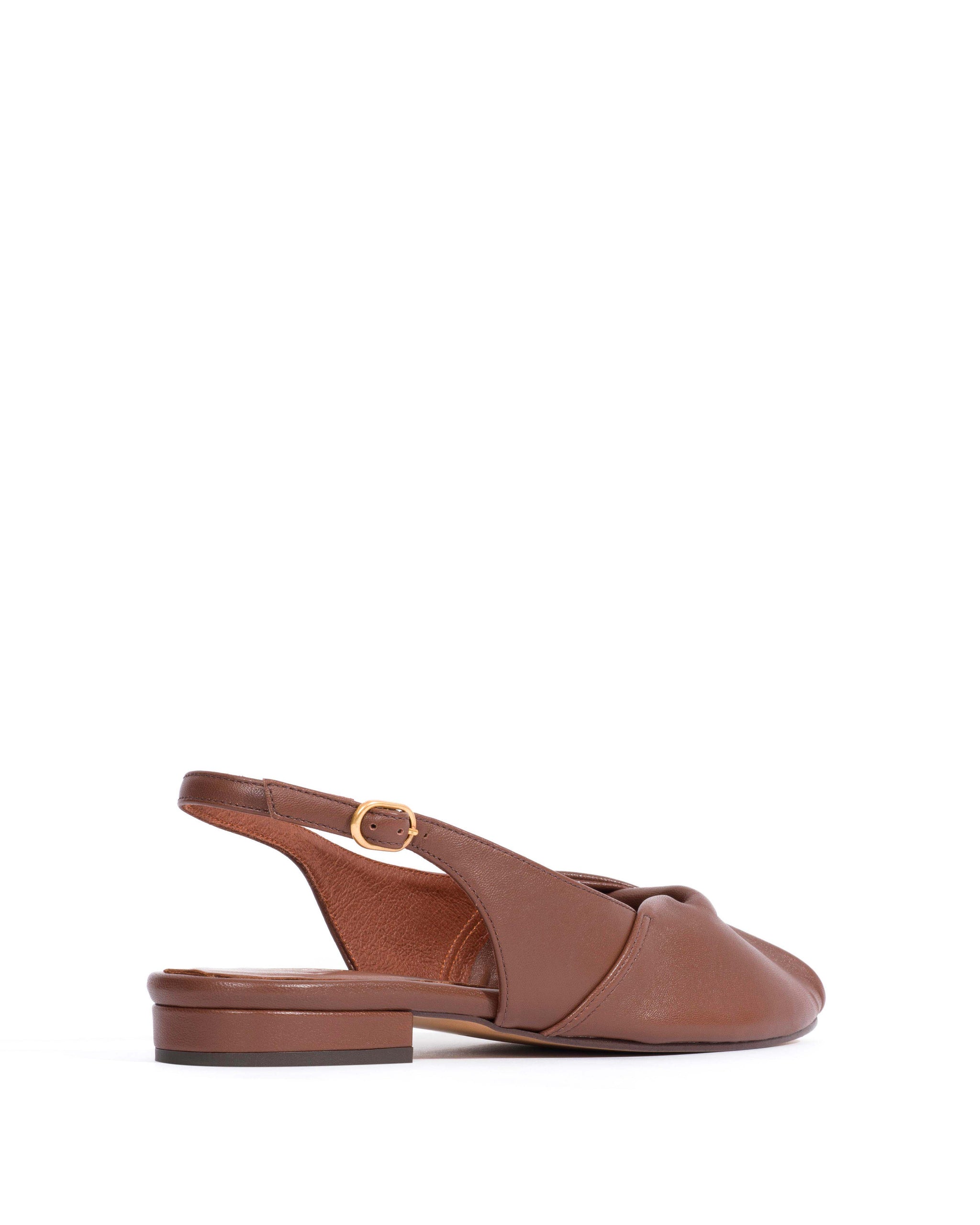 Magda 20 Silky lamb Chocolate - Anonymous Copenhagen Flat sandals
